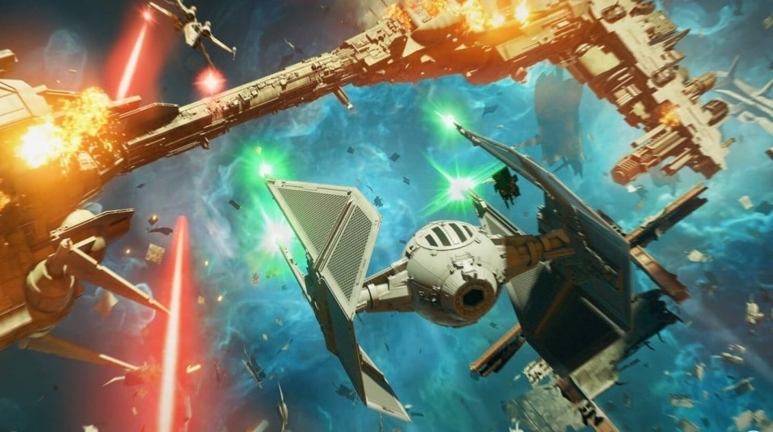 Image for EA talks Star Wars: Squadrons' switchable ship components and customisation options