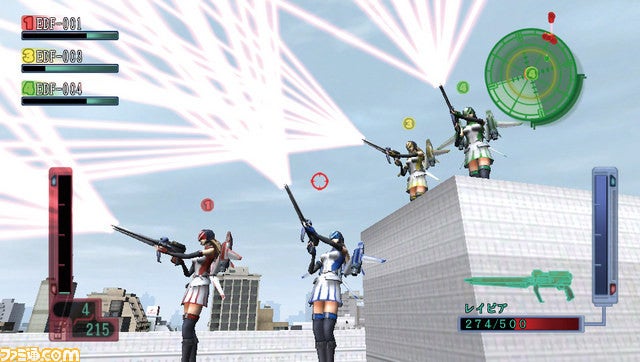 Image for Earth Defense Forces 3 Portable lets you play as a jetpack wearing gal
