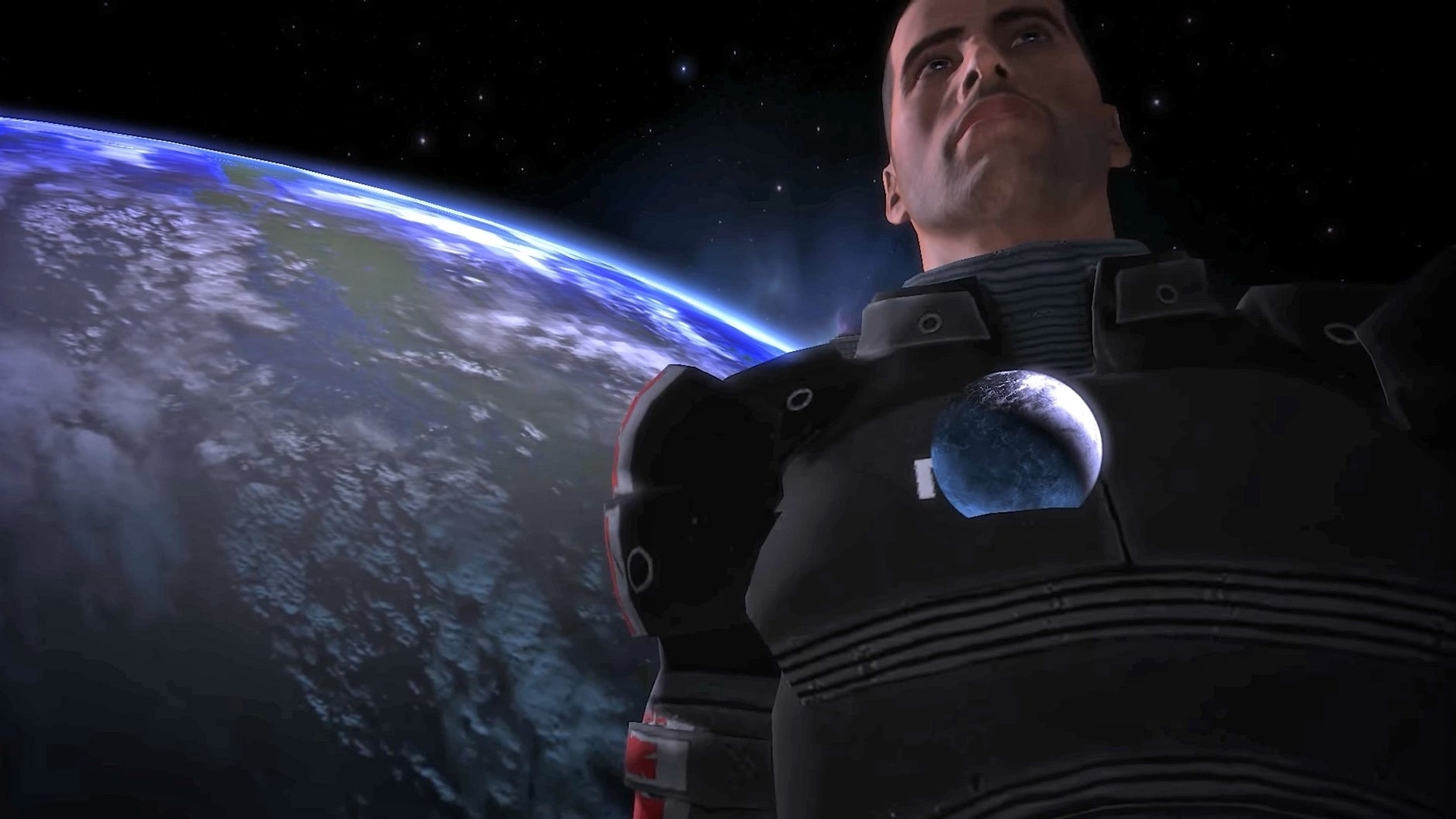Obrazki dla Ekran tytułowy Mass Effect skrywa Sheparda i tor przeszkód