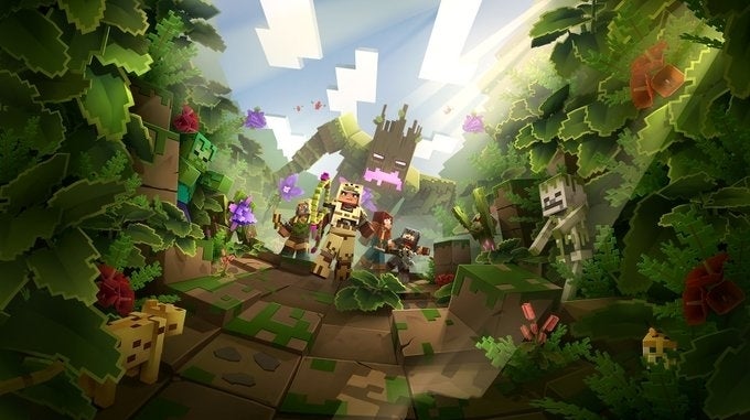 Imagen para El DLC Jungle Awakens para Minecraft Dungeons llega la próxima semana
