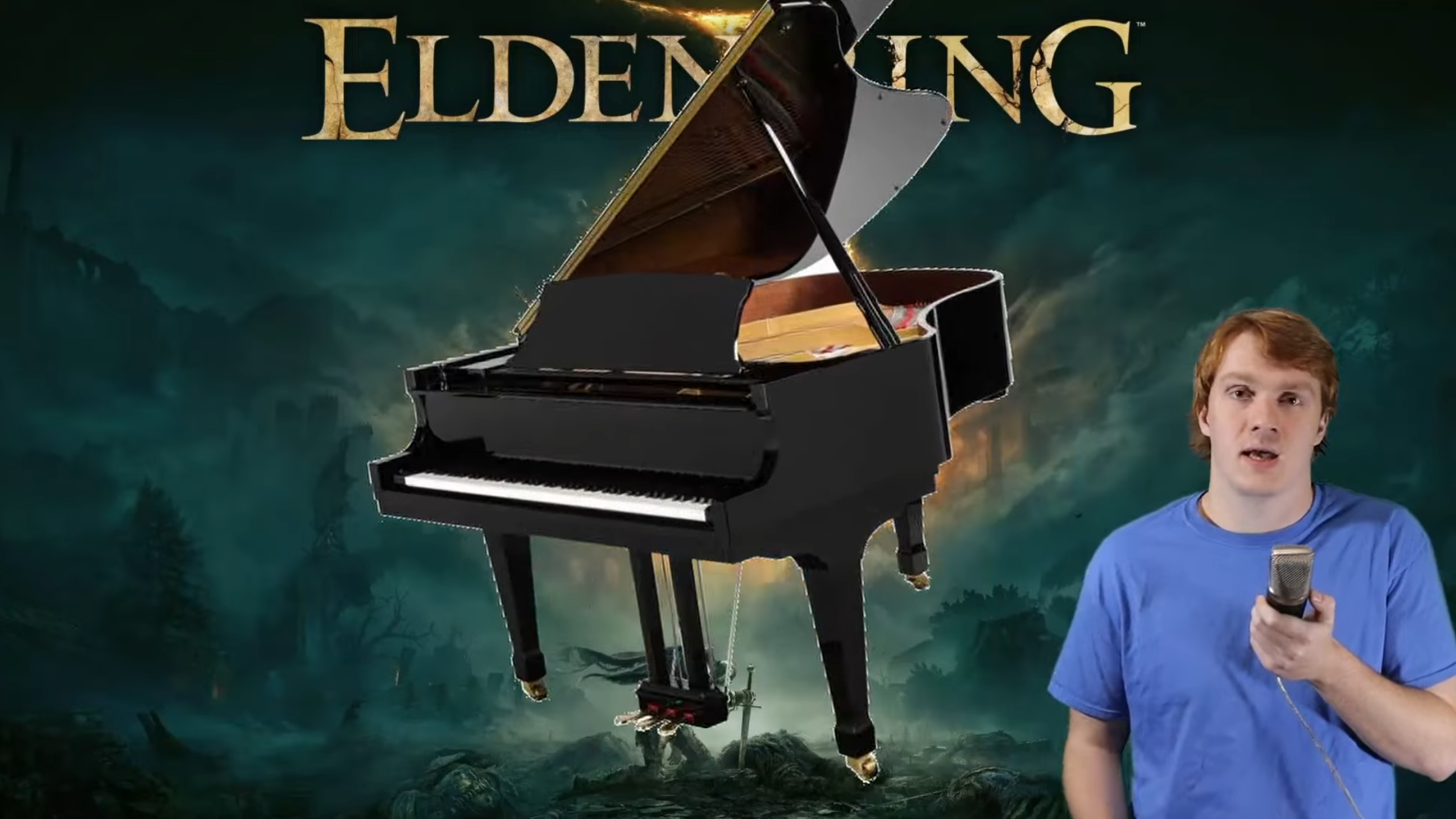 Imagem para Jogador vence Elden Ring com piano