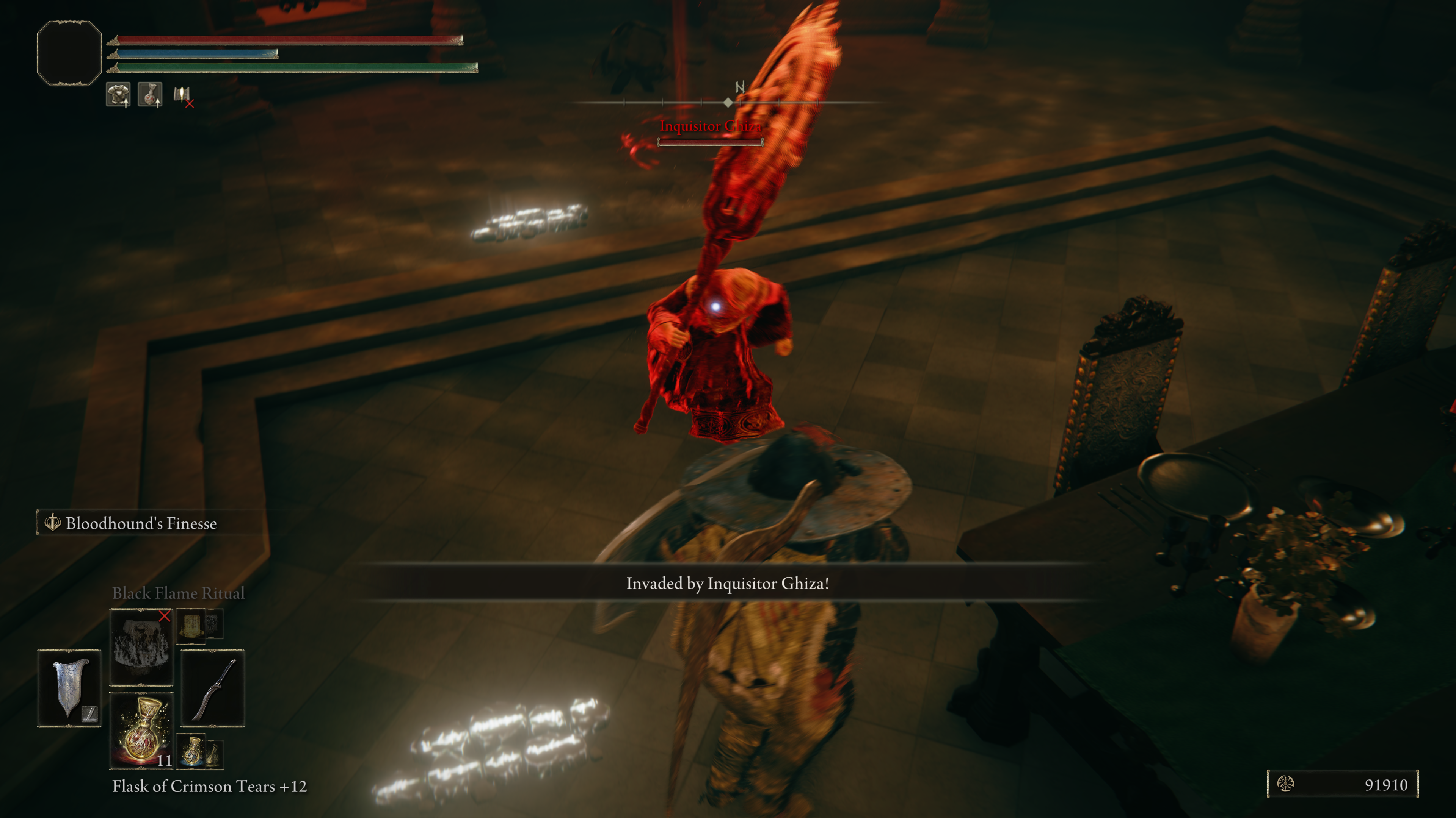 Elden Ring Volcano Manor quest  rewards for all Lady Tanith assassinations - 57