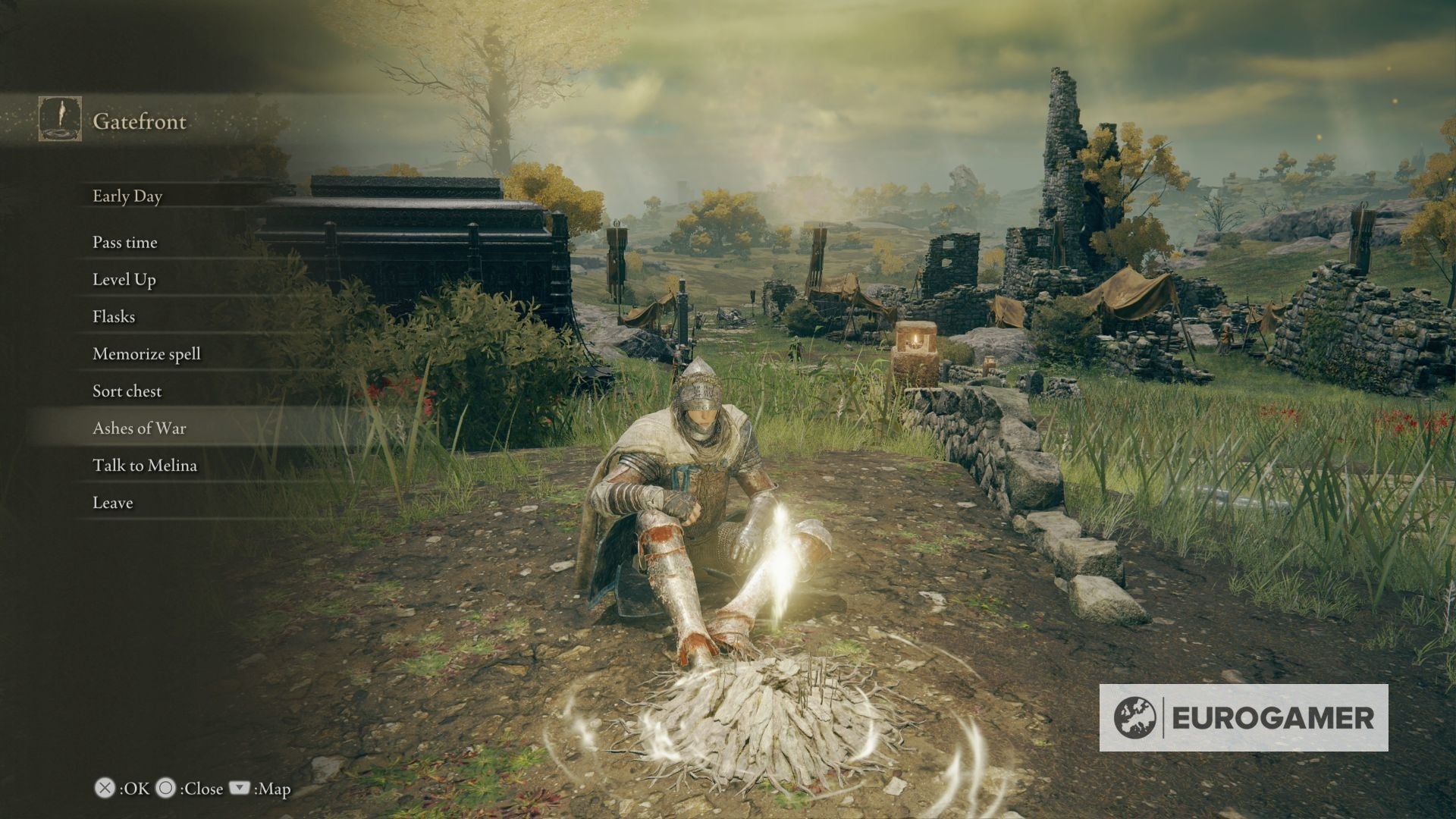 Elden Ring Weapon Arts  How to equip Ash of War abilities with the Whetstone Knife in Elden Ring - 17