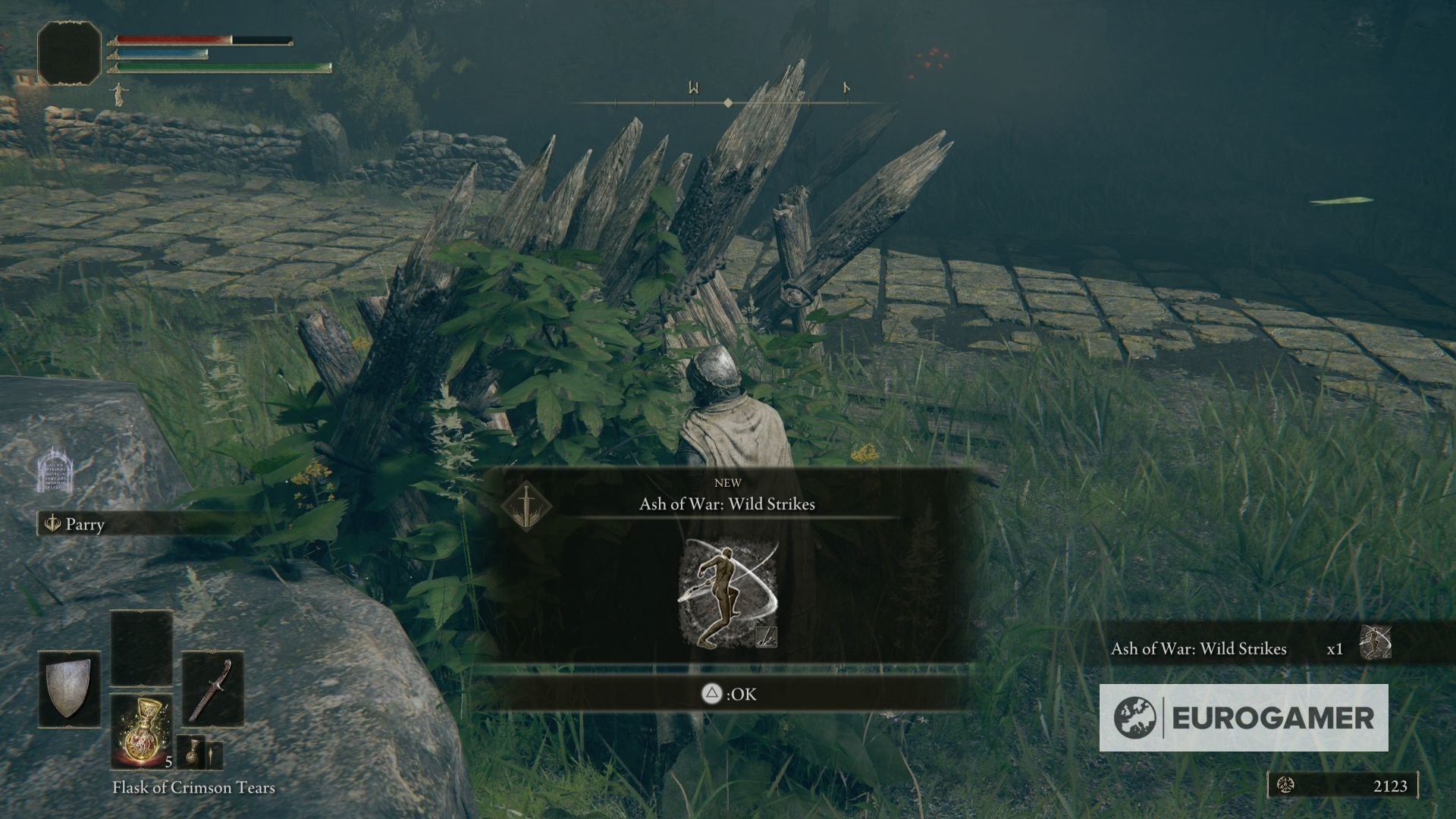 Elden Ring Weapon Arts  How to equip Ash of War abilities with the Whetstone Knife in Elden Ring - 75