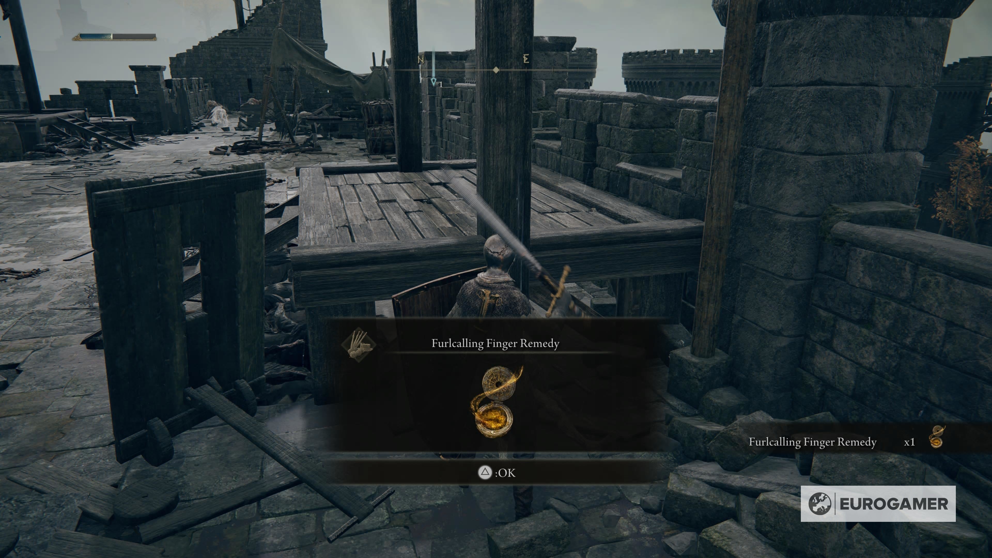 Elden Ring Irina quest  Castle Morne location and how to deliver the letter to father Edgar - 14