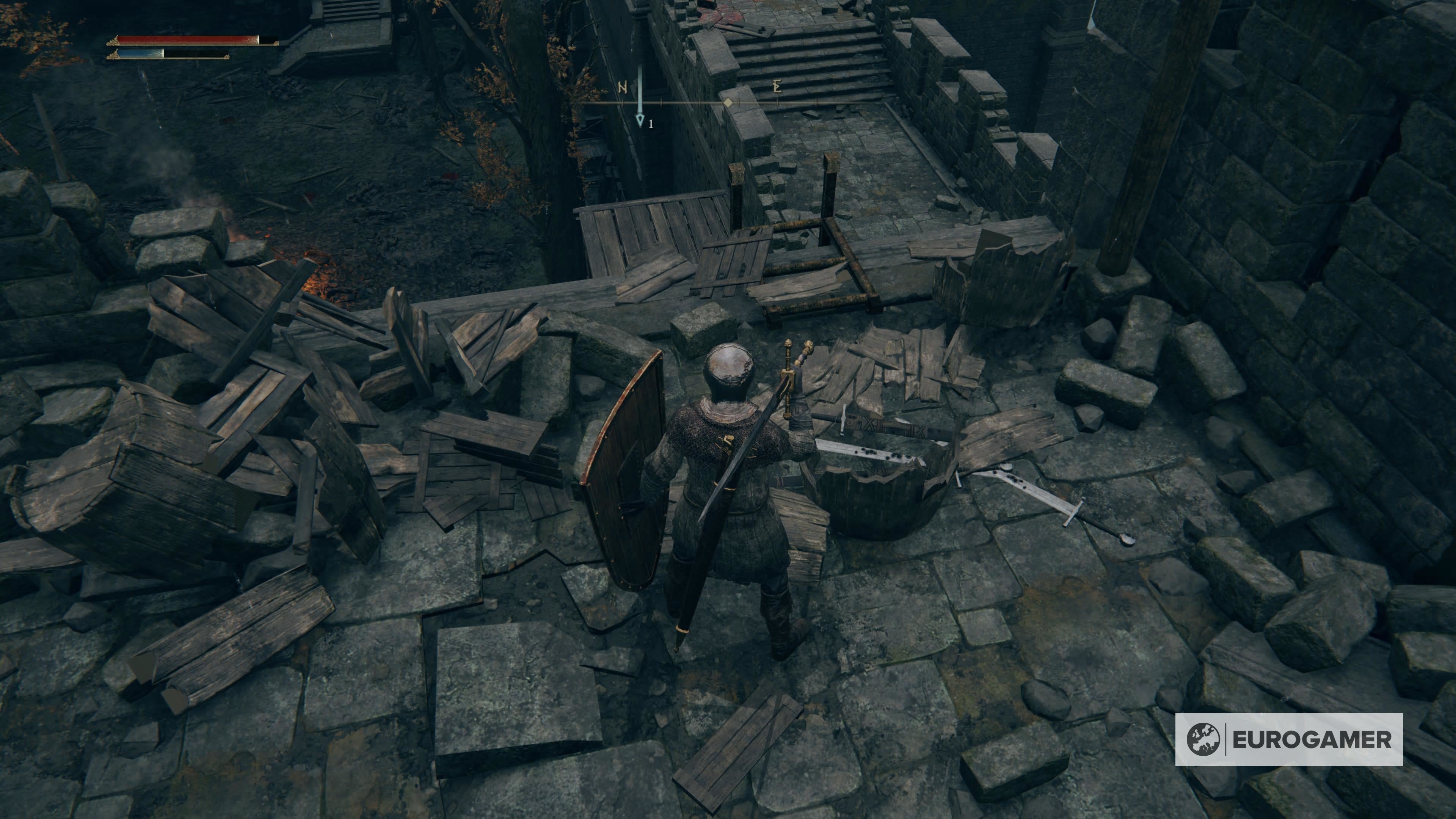 Elden Ring Irina quest  Castle Morne location and how to deliver the letter to father Edgar - 93