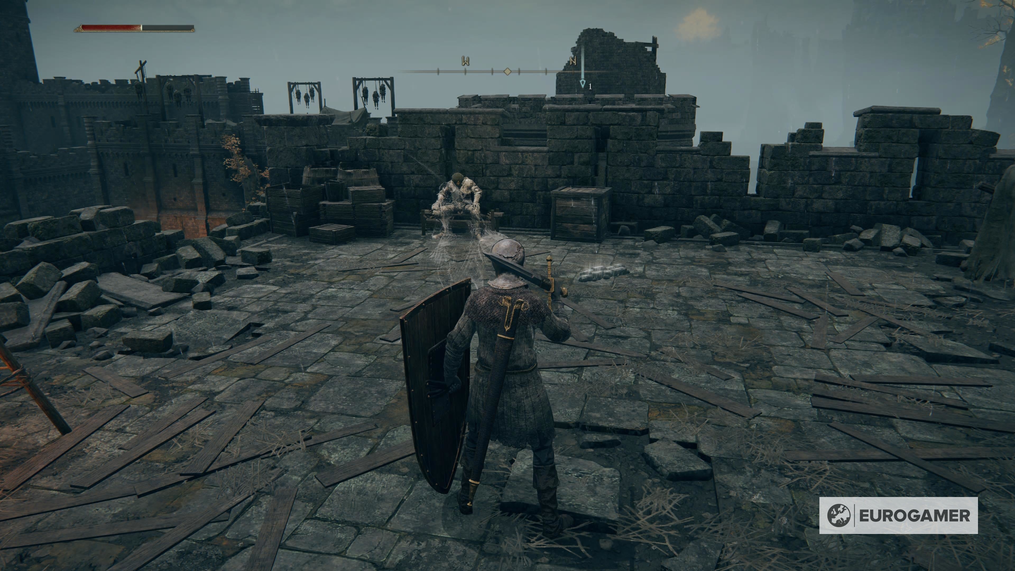 Elden Ring Irina quest  Castle Morne location and how to deliver the letter to father Edgar - 4
