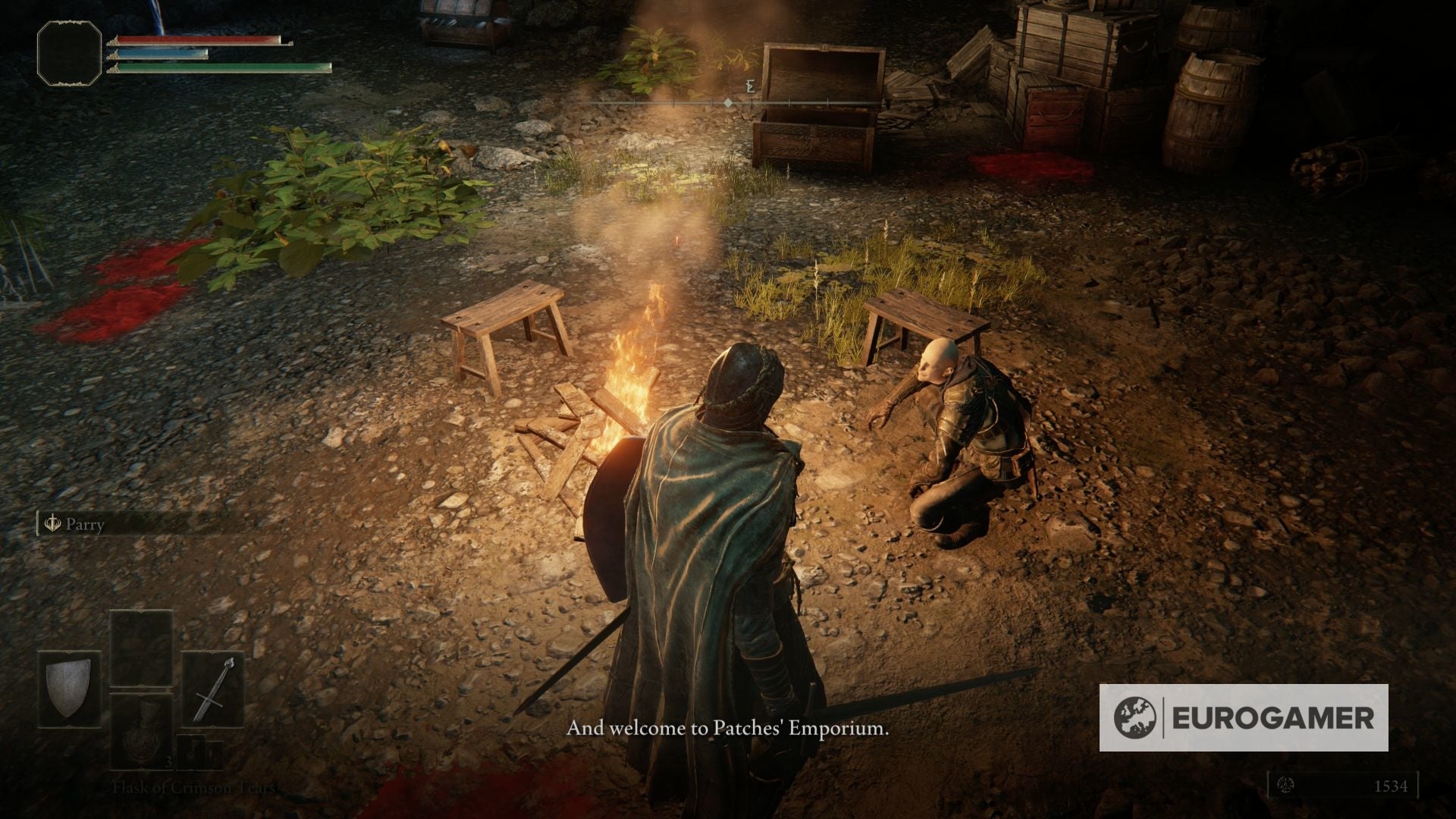 Elden Ring Patches location  quest steps and what to do with Patches s chest - 71