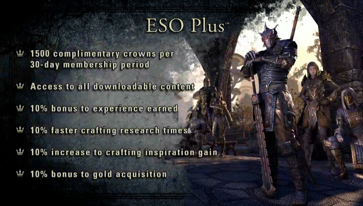 Elder Scrolls Online gets release drops subscription | Eurogamer.net