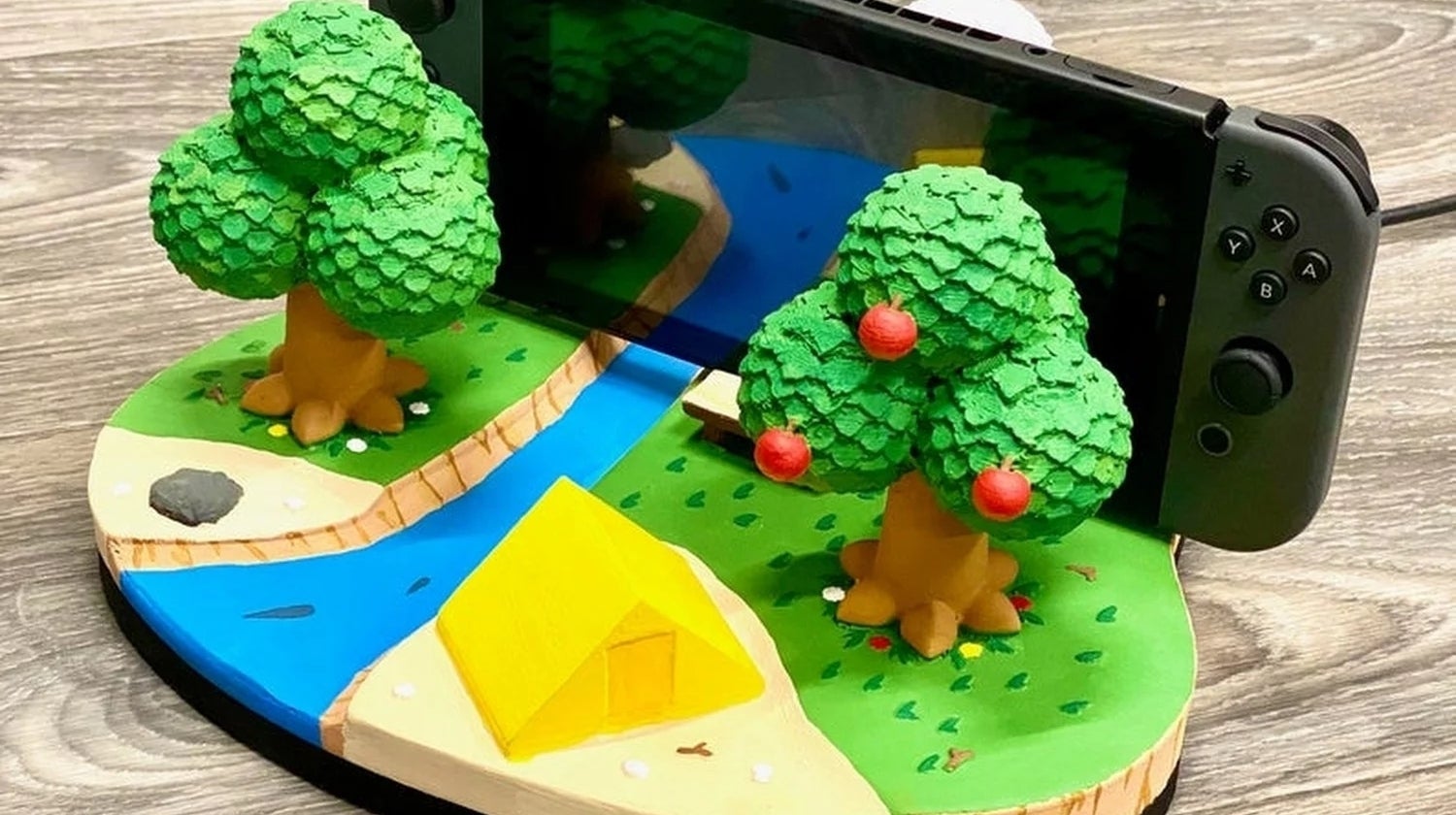 Bilder zu Dieses entzückende Switch-Dock zu Animal Crossing: New Horizons sorgt für Inselfeeling