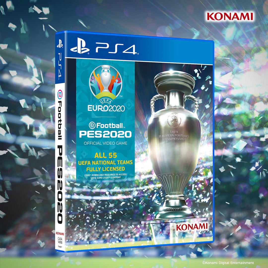 Image for Konami indefinitely delays PES Euro 2020 DLC, cancels boxed edition