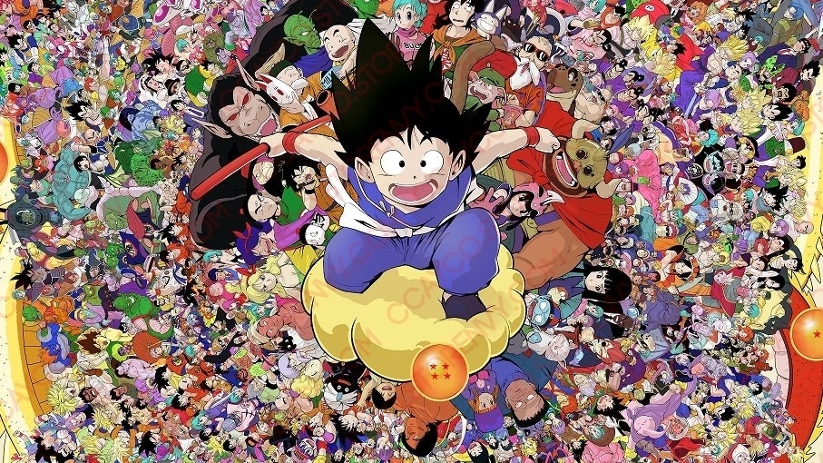 Esta ilustração tem todas as personagens de Dragon Ball | Eurogamer.pt