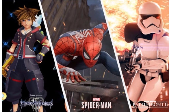 Imagem para Esta semana haverá novidades de Spider-Man, Kingdom Hearts 3 e Battlefront 2