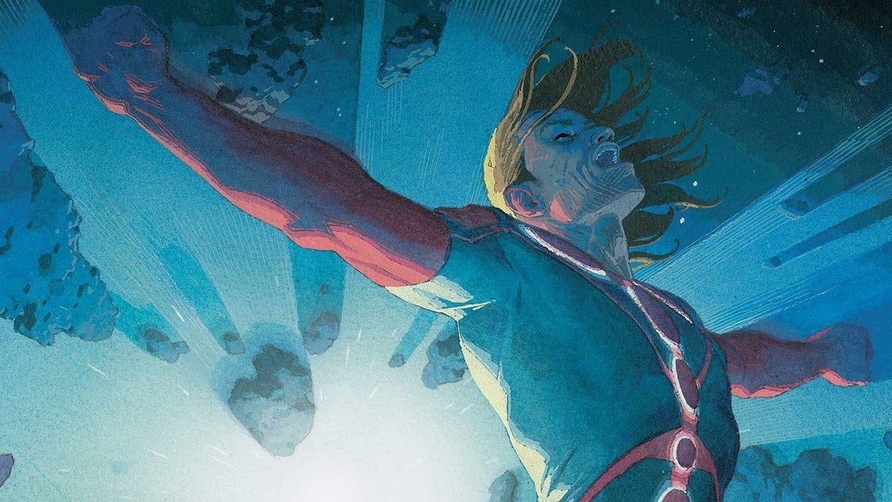Ikaris on the cover of Eternals #1 by Esad Ribic