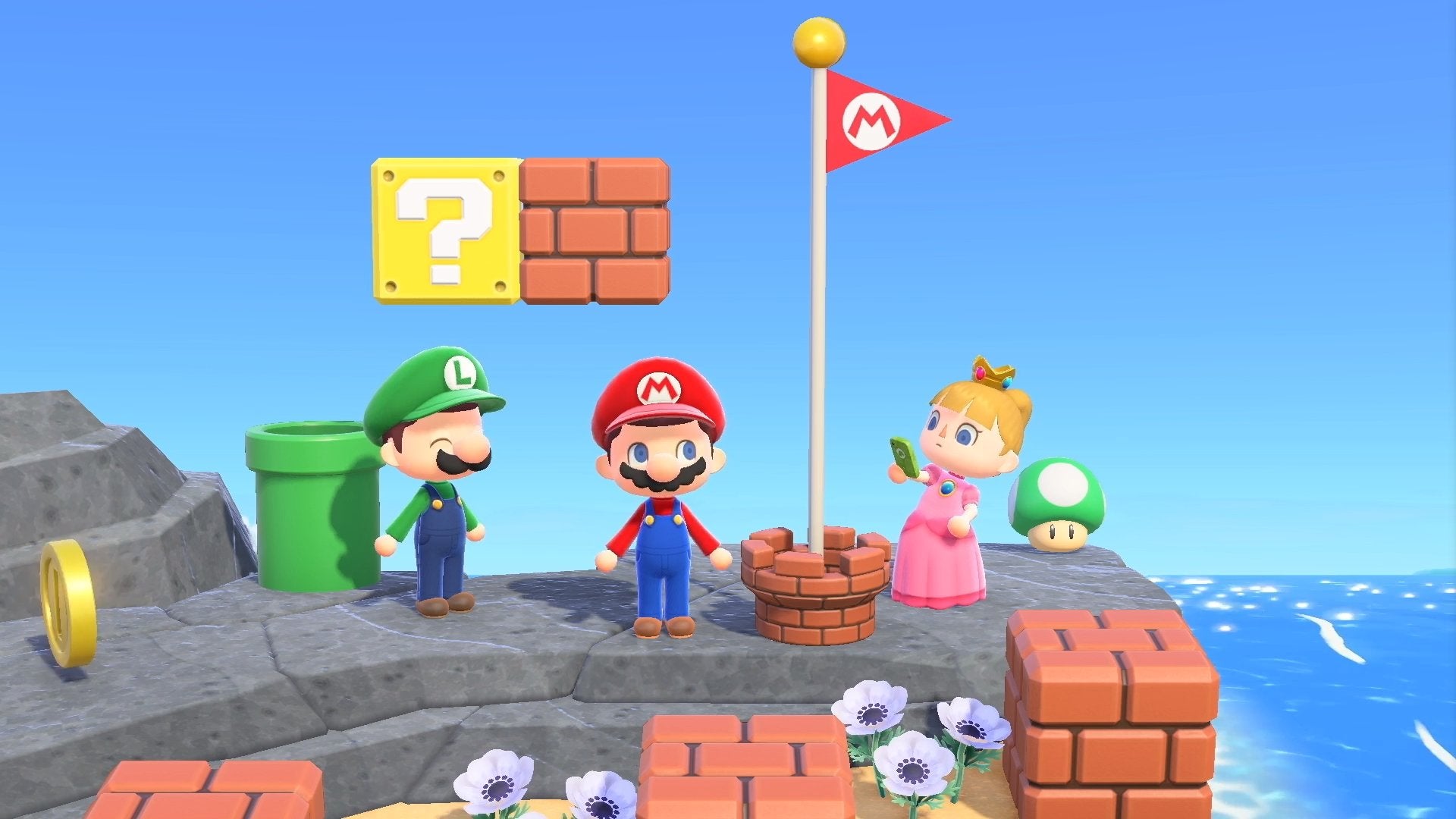 Animal Crossing s Mario items let you add warp pipes to your island - 37