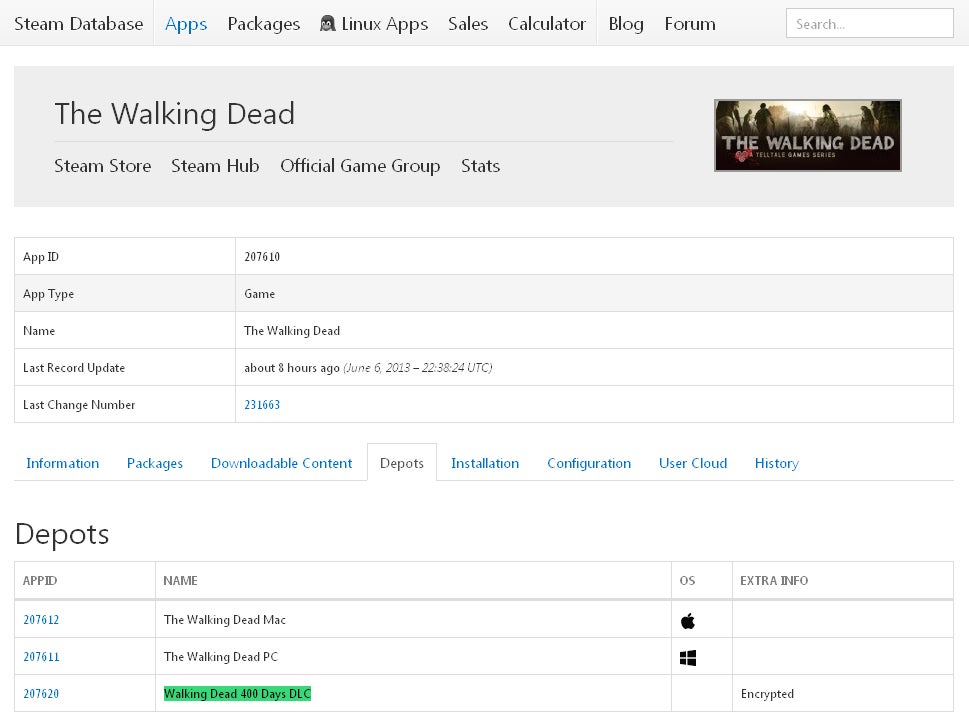 Steam database. База данных стима. Steam DB. Стим база данных. DLC 400 Days в каком порядке нужно проходить.