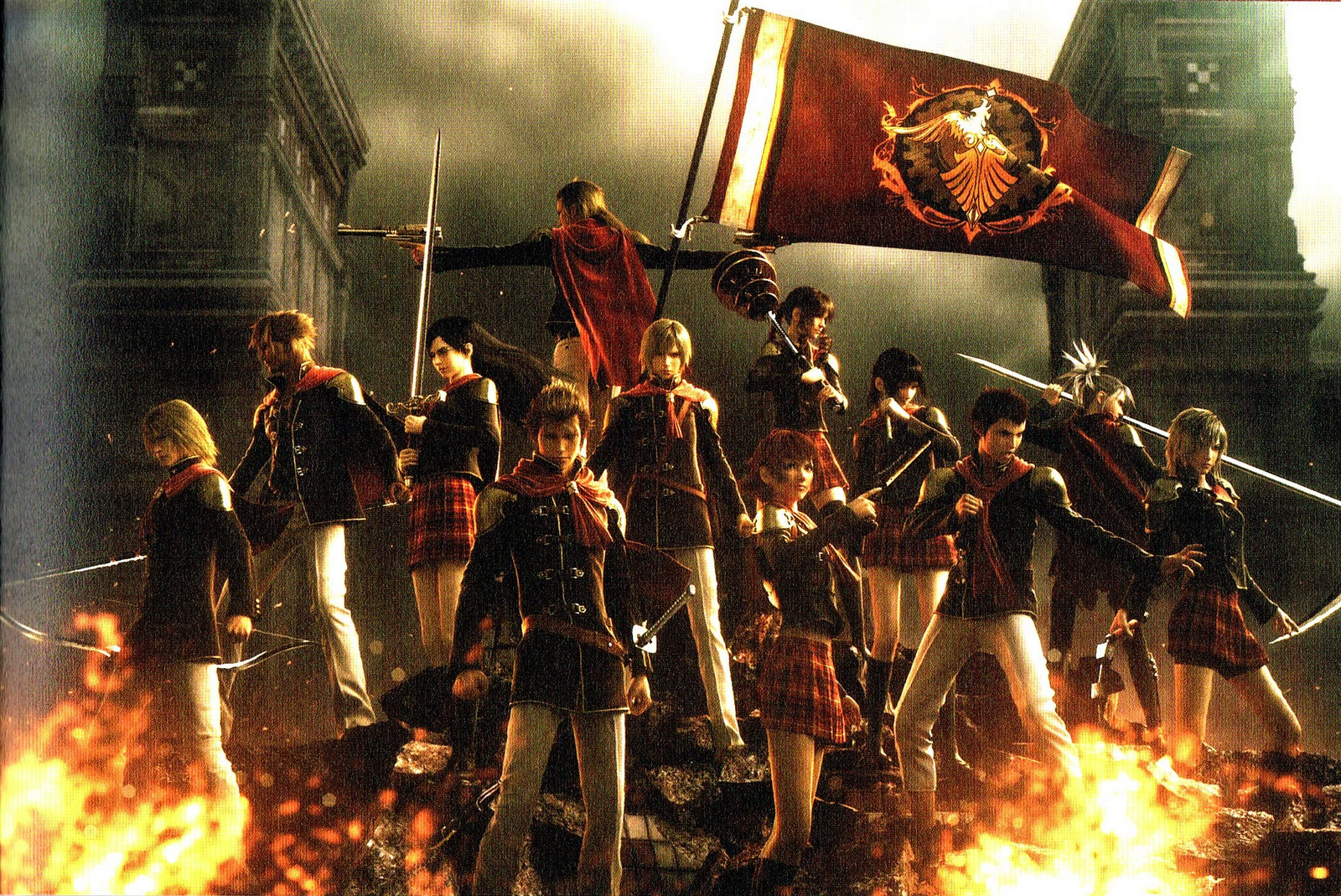 Imagem para Final Fantasy Type-0 HD: Vídeo compara versão PS4 vs PSP