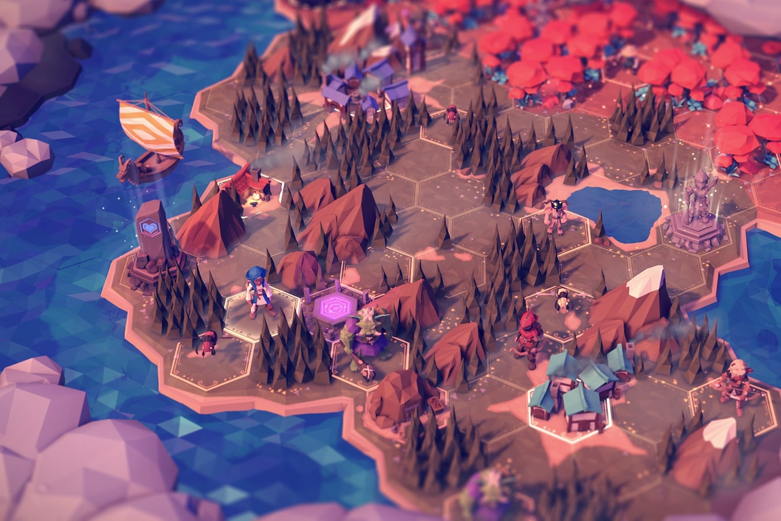 Image for Delightful tabletop RPG roguelike For The King is leaving early access next month