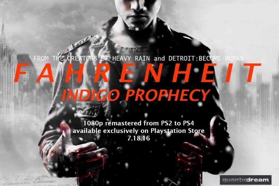 Imagen para Fahrenheit: Indigo Prophecy Remastered llega a PS4 en julio