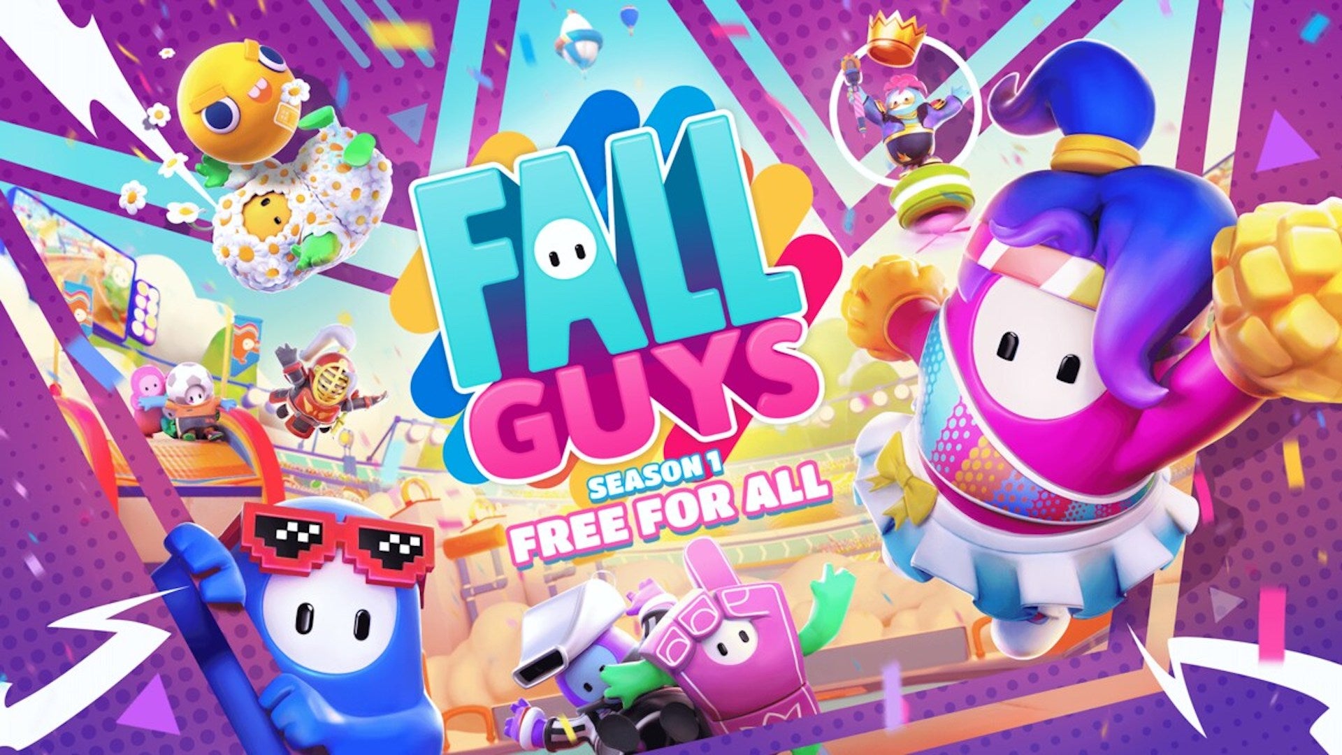 Image for Fall Guys hits 20 million players within days of going free-to-play