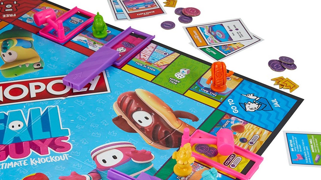 Image for Fall Guys is getting its own Monopoly board with obstacles to yeet players