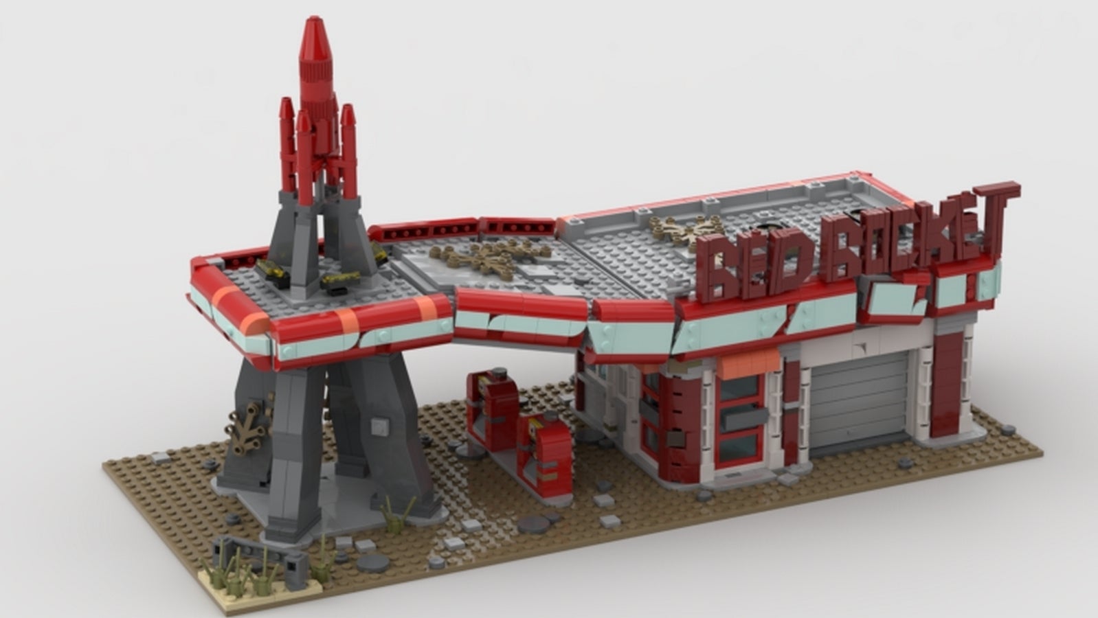 Bilder zu Fallout 4 Fan baut Red Rocket und Sanctuary Hills in Lego-Form nach
