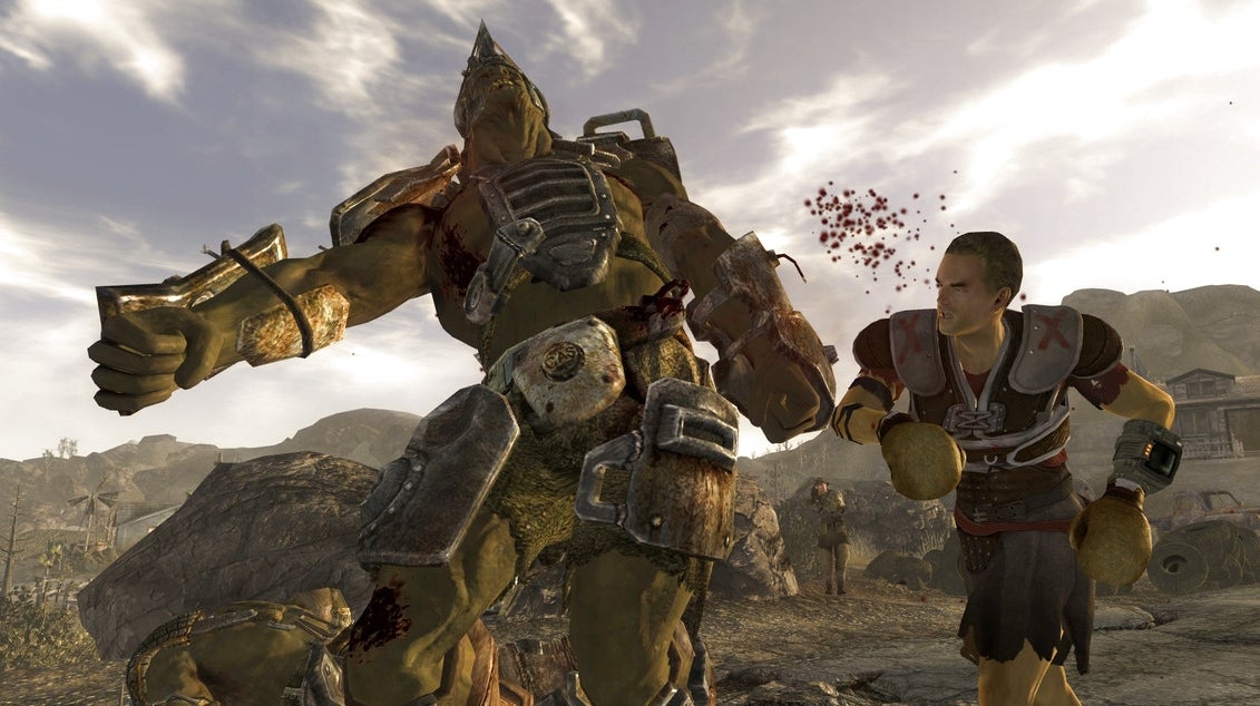 Obrazki dla Fallout: New Vegas ukończone wyłącznie przy pomocy rękawic bokserskich