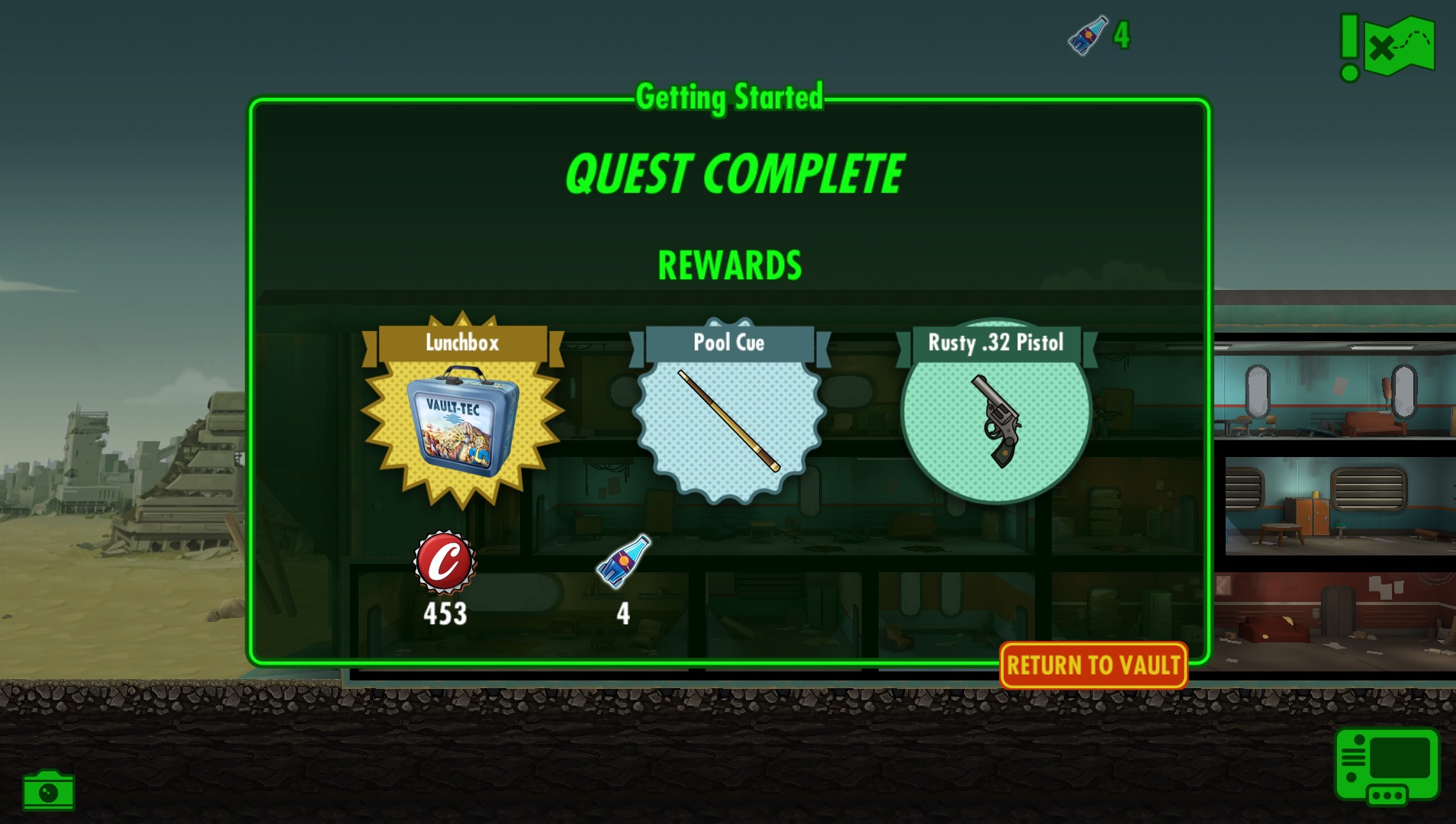 fallout shelter game show gauntlet do you have to fight at all?