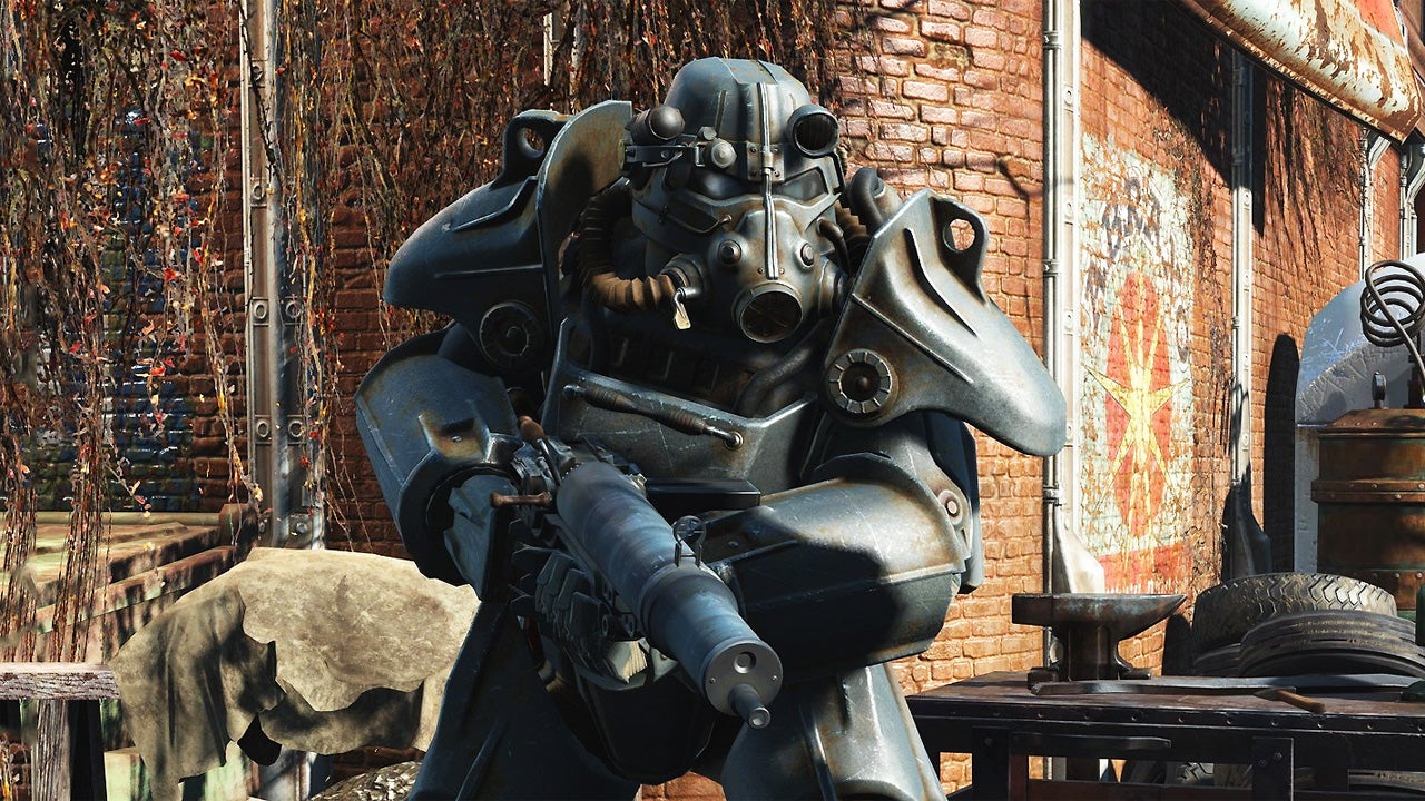 Immagine di Fallout la serie TV di Amazon in una nuova immagine ci mostra l'iconica armatura atomica