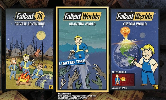 Obrazki dla Fallout 76 pozwoli tworzyć własne wersje świata