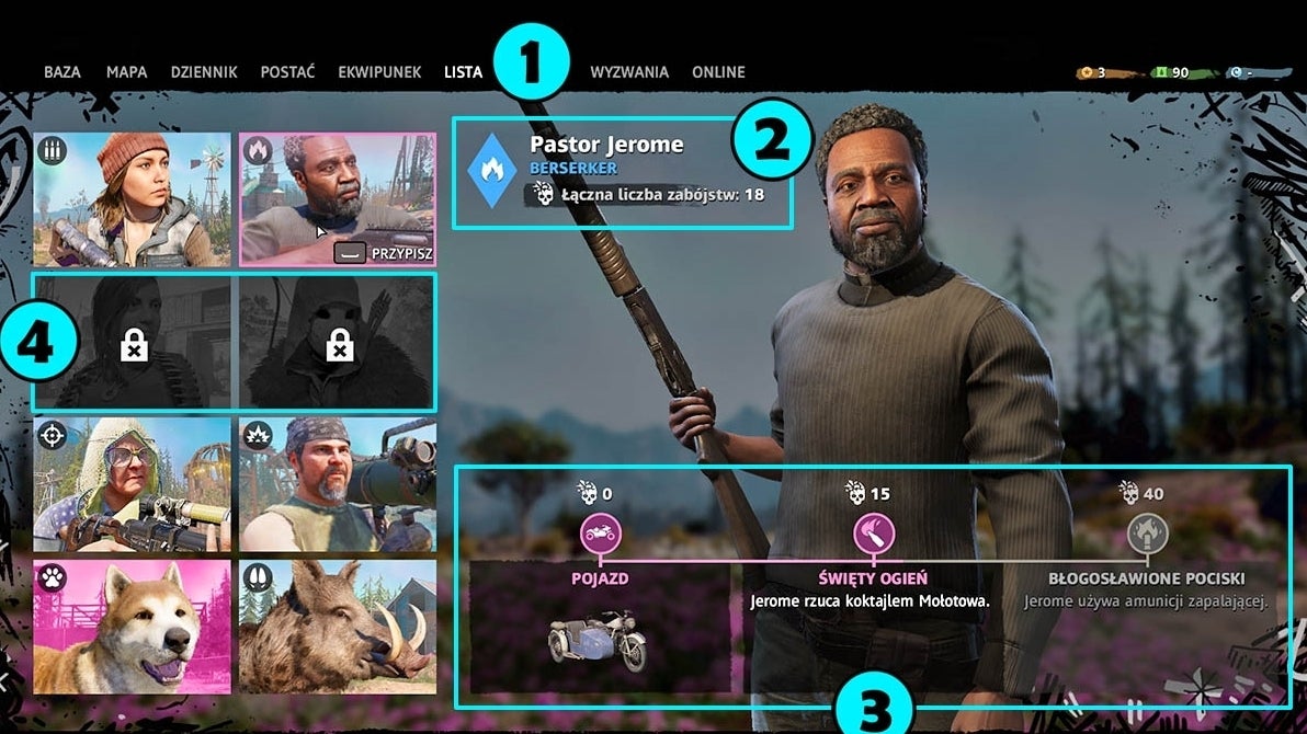 Obrazki dla Far Cry New Dawn - spluwy i kły do wynajęcia: jak werbować i używać