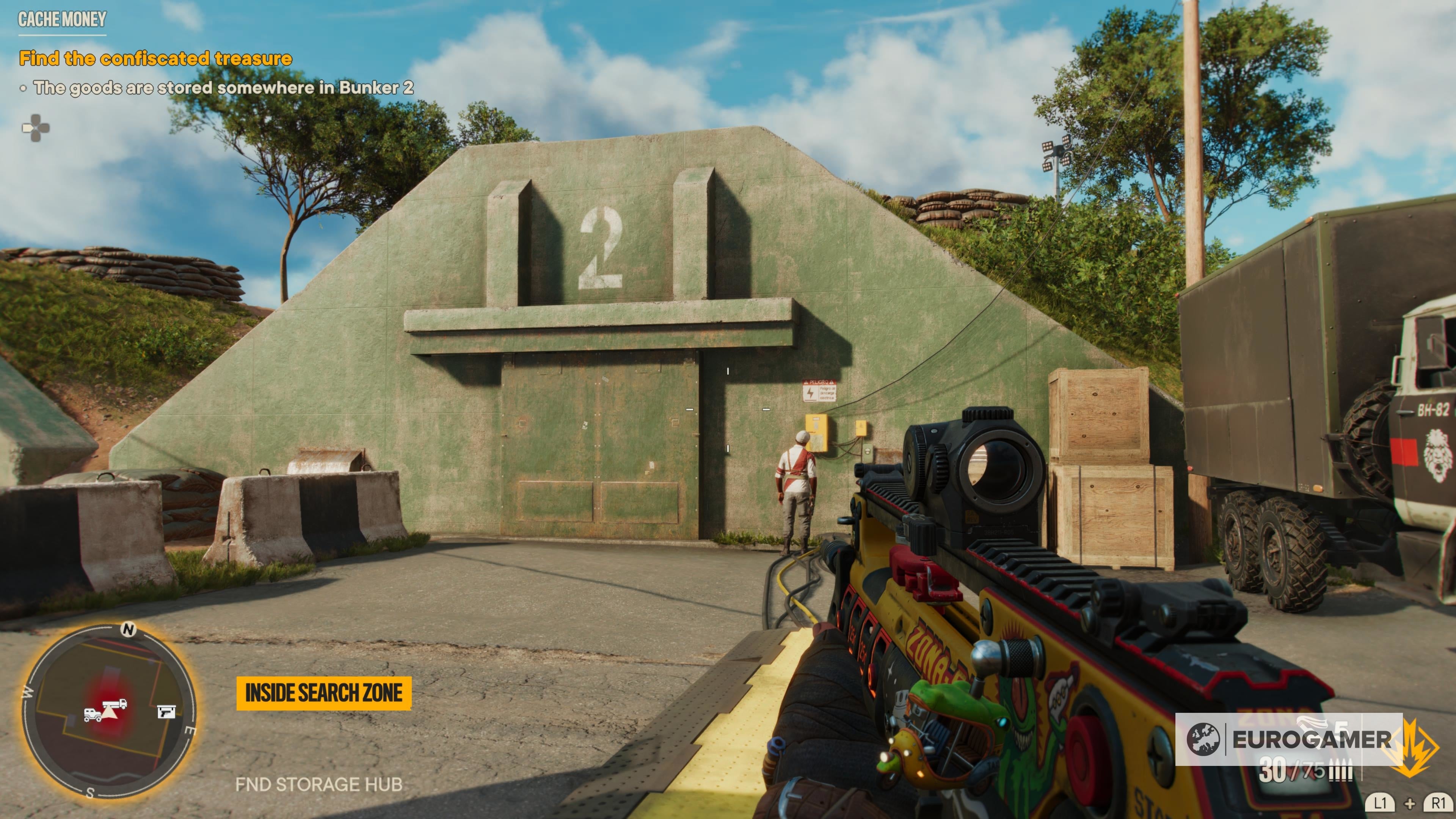 Far Cry 6 Cache Money  How to enter Bunker 2 and solve the Cache Money quest - 26