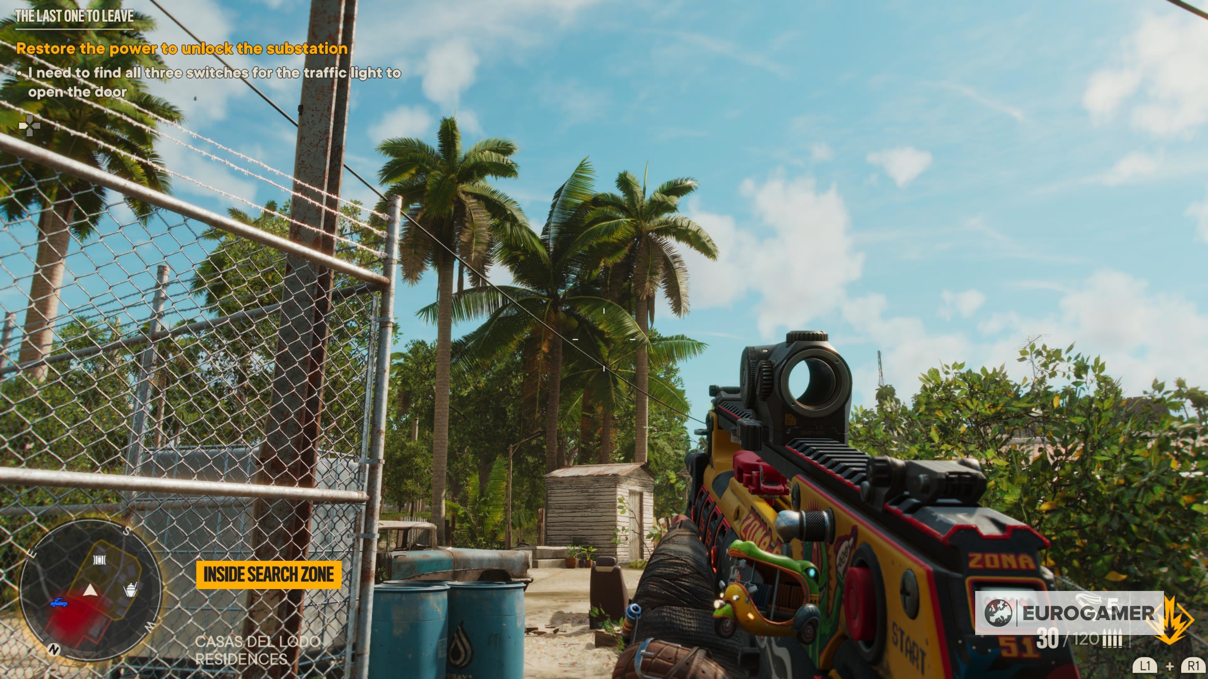 Far Cry 6 The Last One to Leave  How to restore the power and solve The Last One to Leave quest - 90