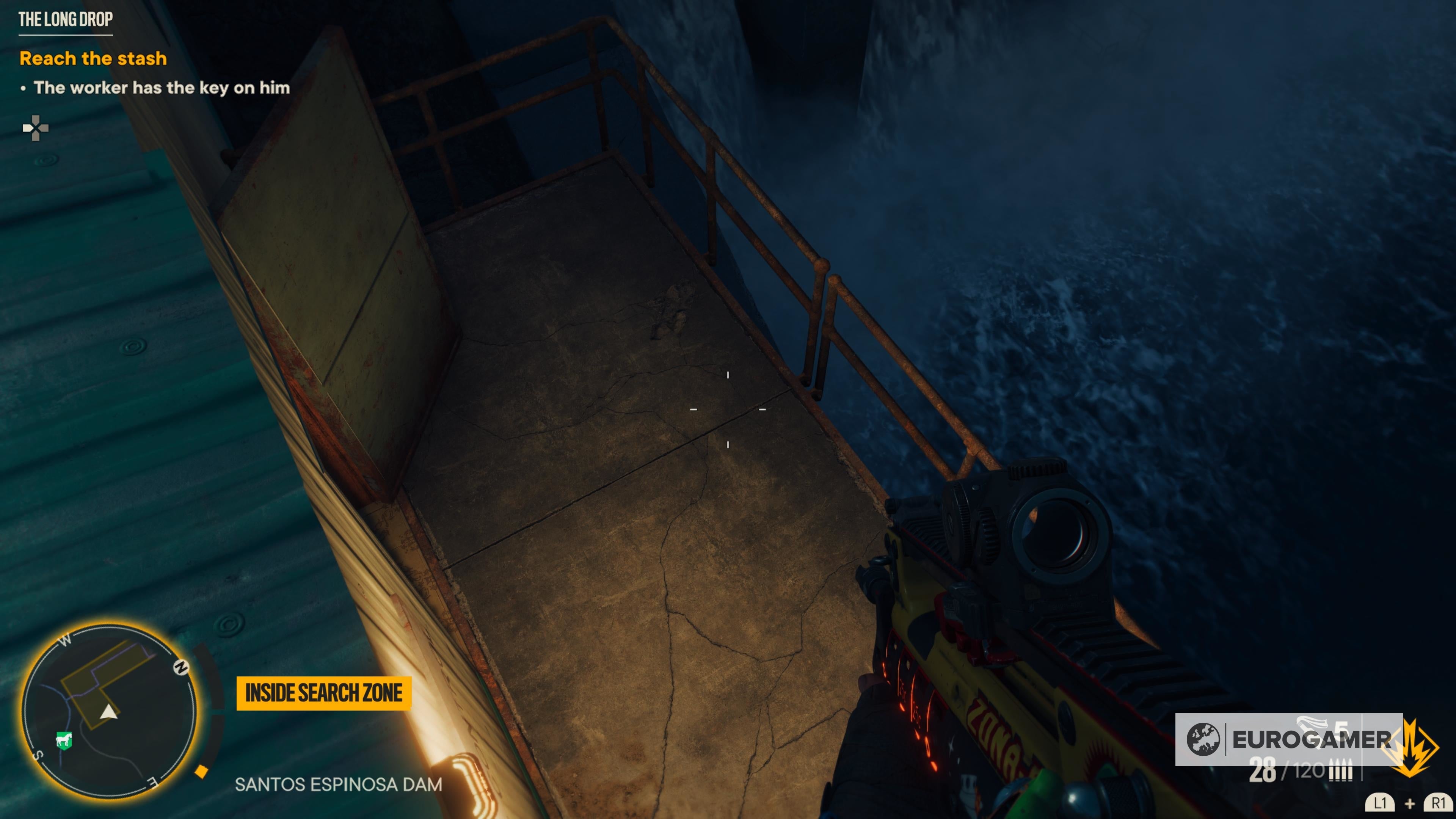 Far Cry 6 The Long Drop  How to get the worker key and solve The Long Drop quest - 85