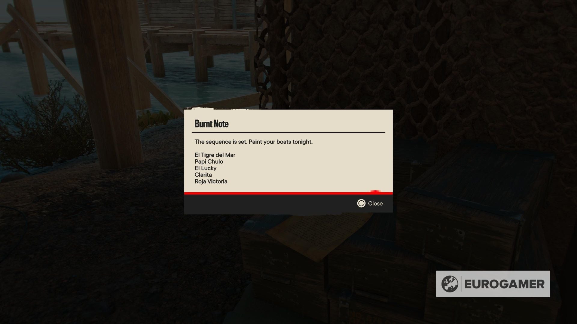 Far Cry 6 Rising Tide order  How to solve the boats puzzle order for A Rising Tide in Far Cry 6 - 28
