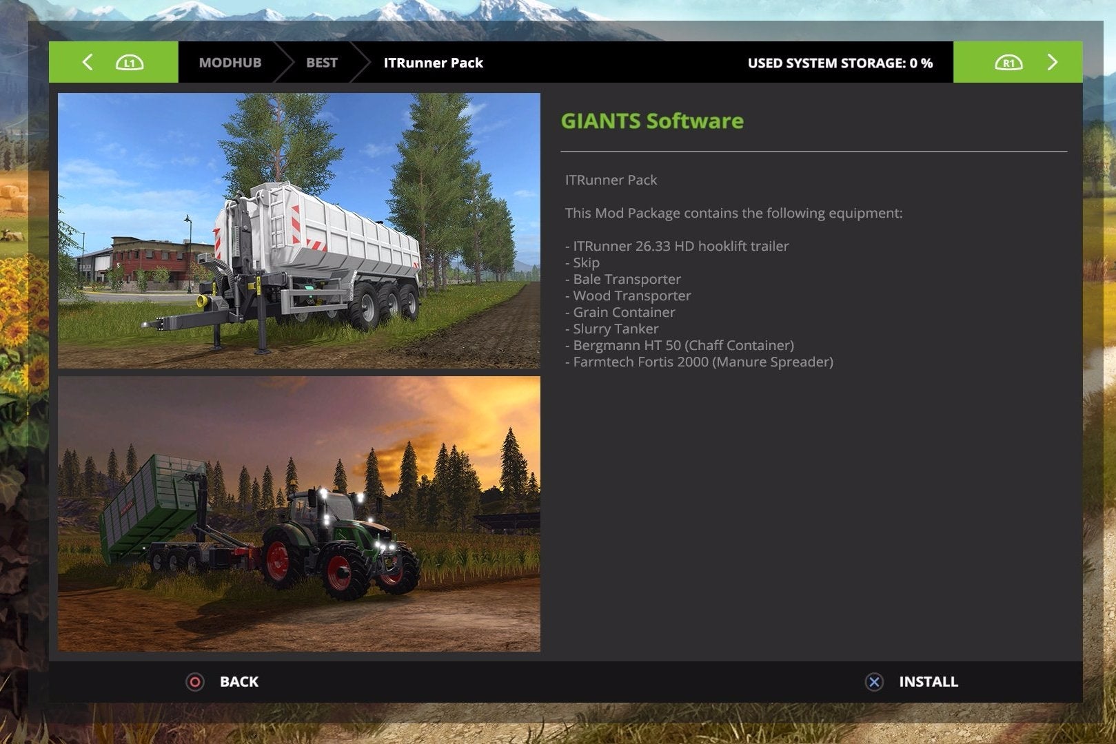 Image for Farming Simulator 17 has mods on console, too