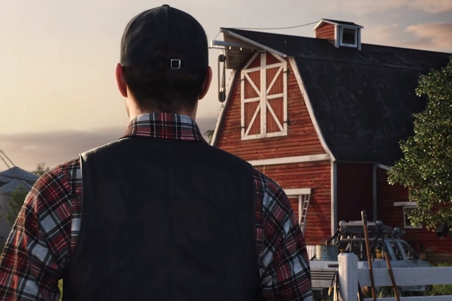 Image for Farming Simulator 19 reveal trailer introduces dog, handsome farmer, barn