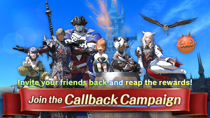 Final Fantasy 14 callback campaign artwork