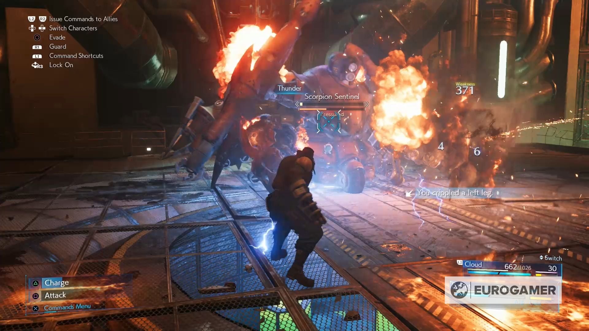Final Fantasy 7 Remake Timer choice  How to beat first boss Scorpion Sentinel and 20 or 30 minute timer difference explained - 49