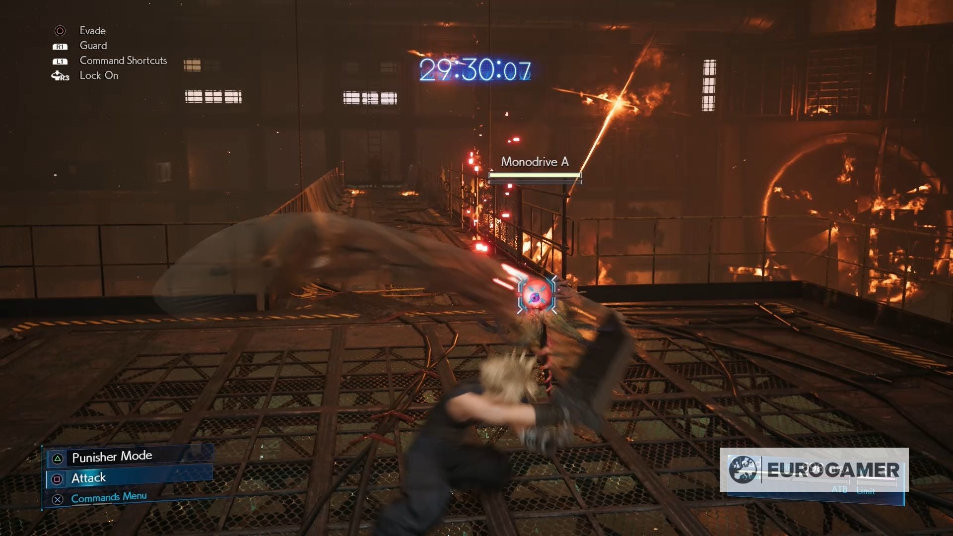 Final Fantasy 7 Remake Timer choice  How to beat first boss Scorpion Sentinel and 20 or 30 minute timer difference explained - 25
