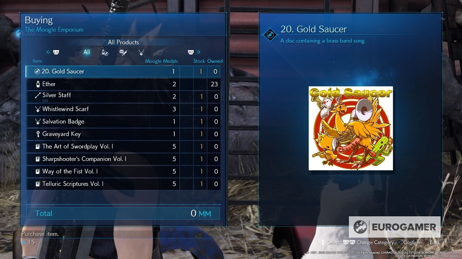 Final Fantasy 7 Music Disc locations  All music locations to unlock the Disc Jockey Trophy - 20