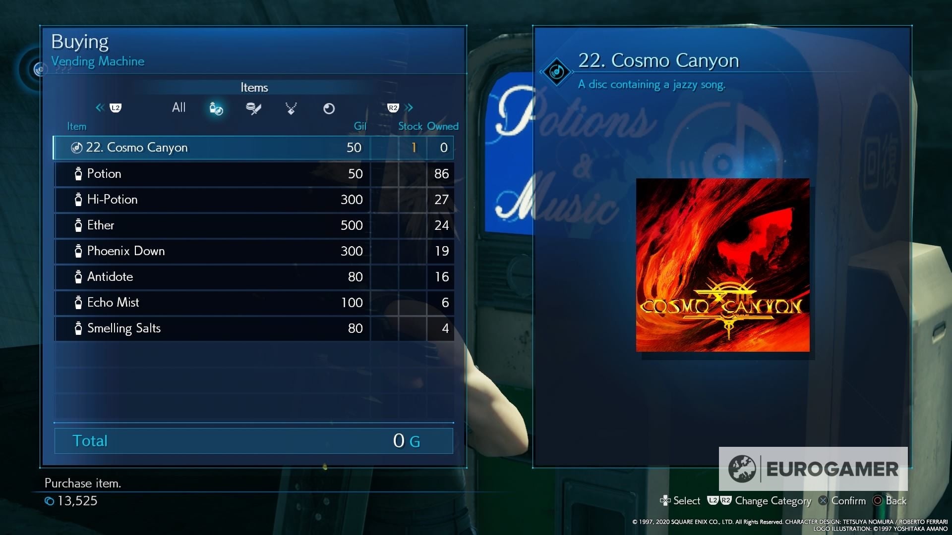 Final Fantasy 7 Music Disc locations  All music locations to unlock the Disc Jockey Trophy - 62