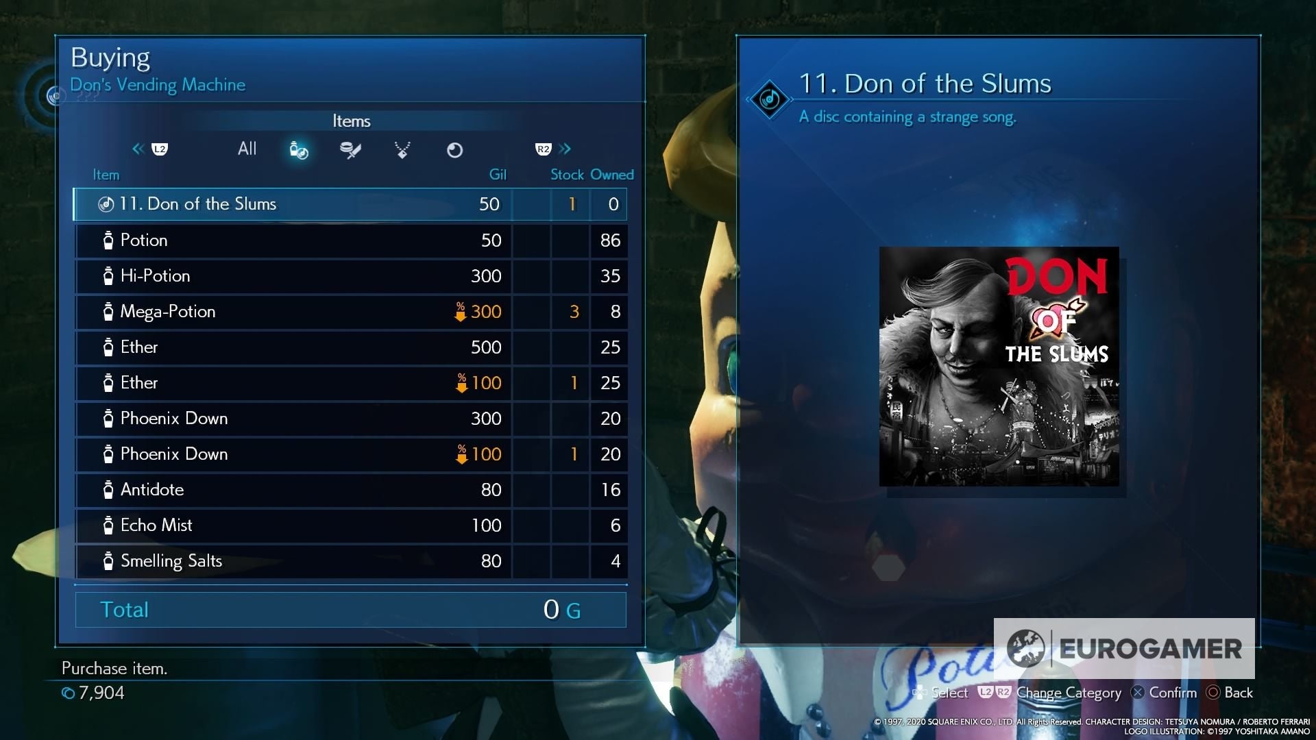 Final Fantasy 7 Music Disc locations  All music locations to unlock the Disc Jockey Trophy - 45
