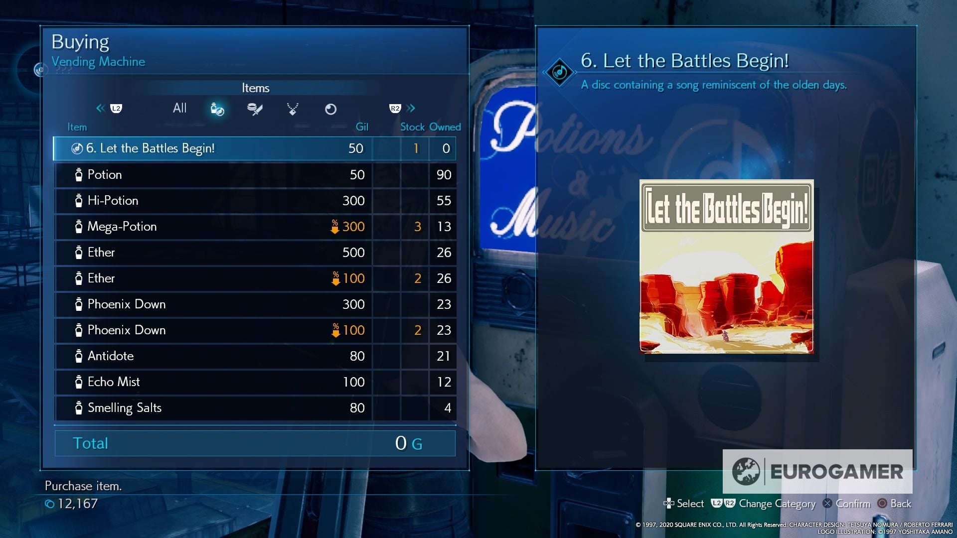 Final Fantasy 7 Music Disc locations  All music locations to unlock the Disc Jockey Trophy - 25