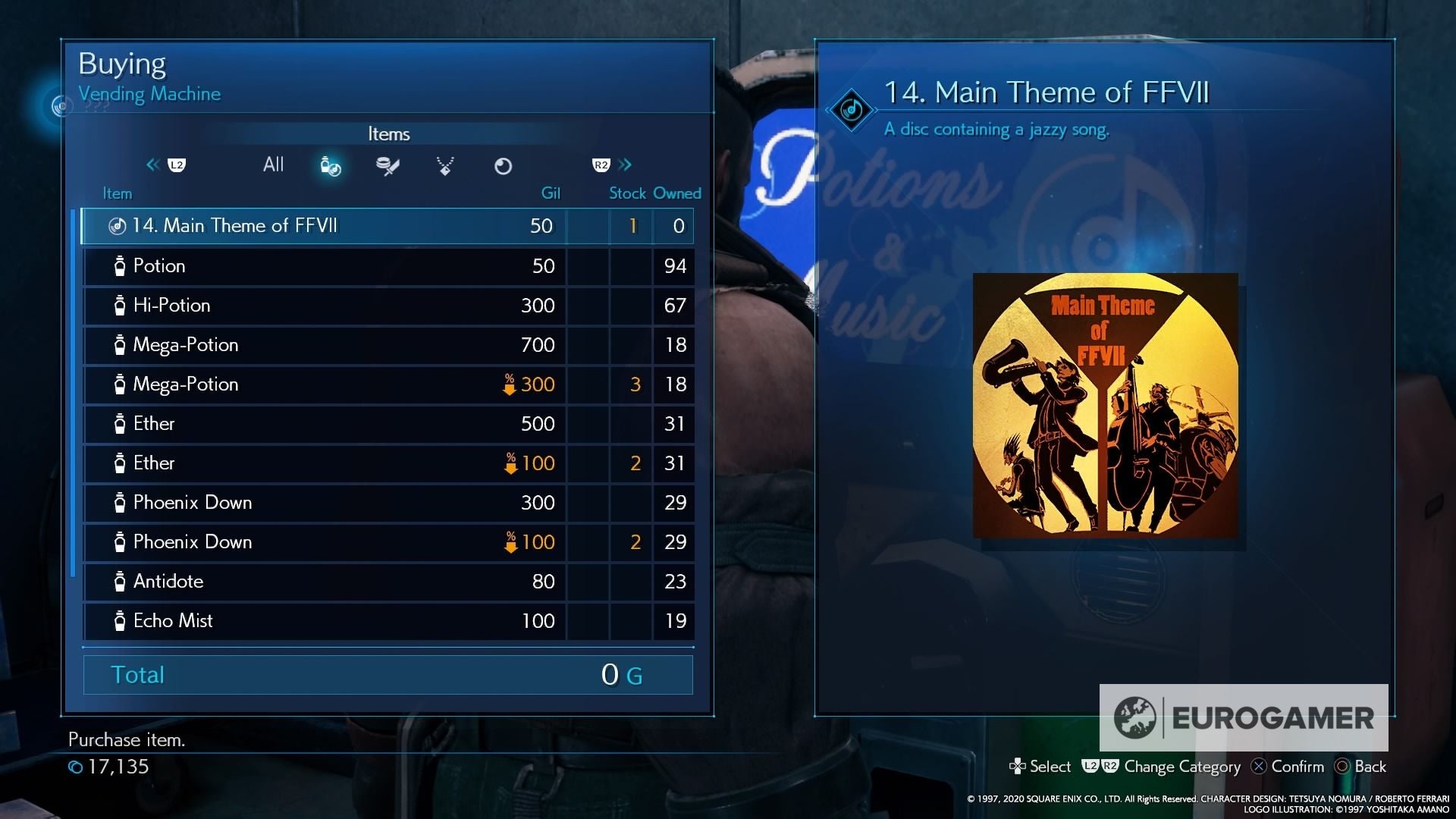Final Fantasy 7 Music Disc locations  All music locations to unlock the Disc Jockey Trophy - 31