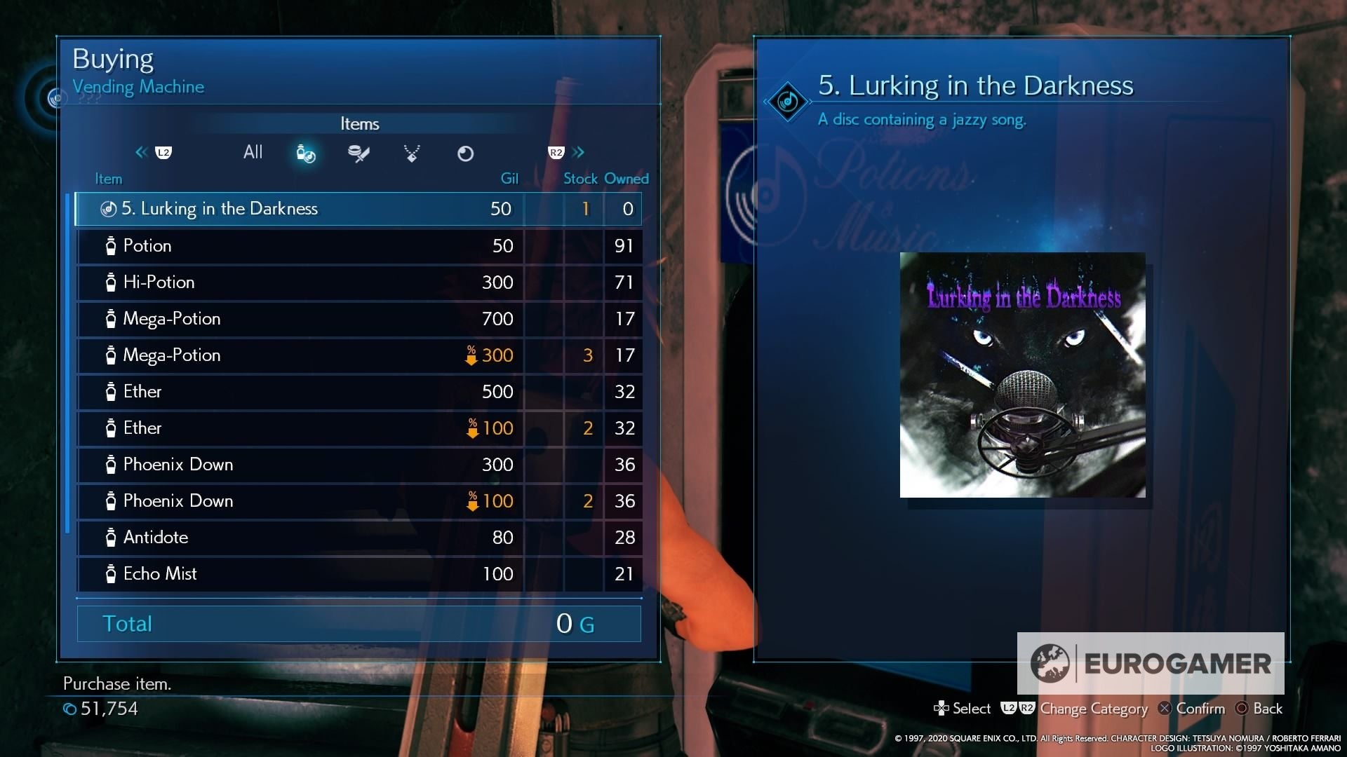 Final Fantasy 7 Music Disc locations  All music locations to unlock the Disc Jockey Trophy - 63