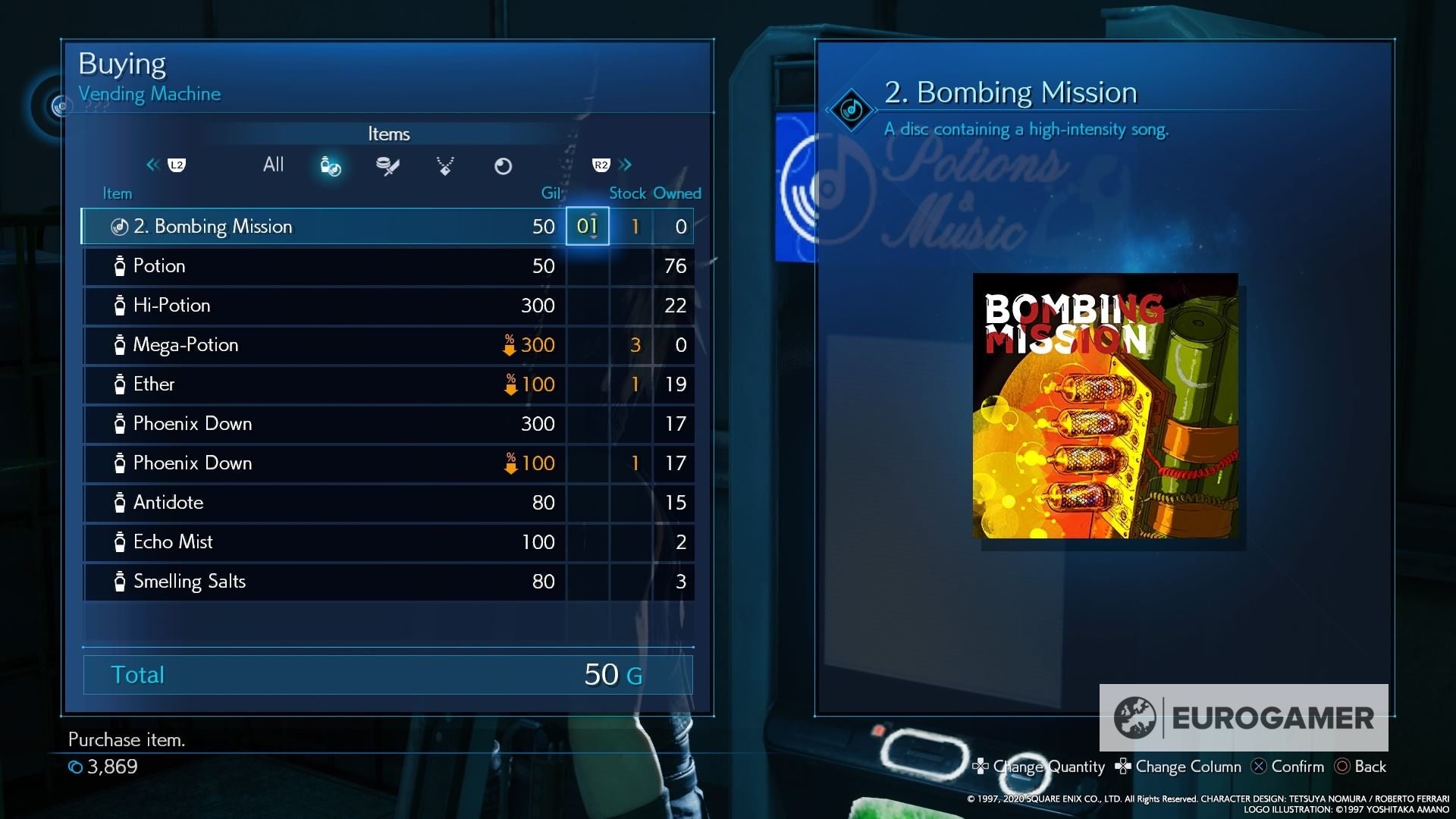 Final Fantasy 7 Music Disc locations  All music locations to unlock the Disc Jockey Trophy - 41