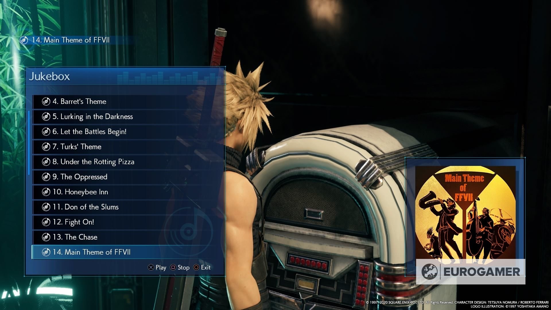Final Fantasy 7 Music Disc locations  All music locations to unlock the Disc Jockey Trophy - 87