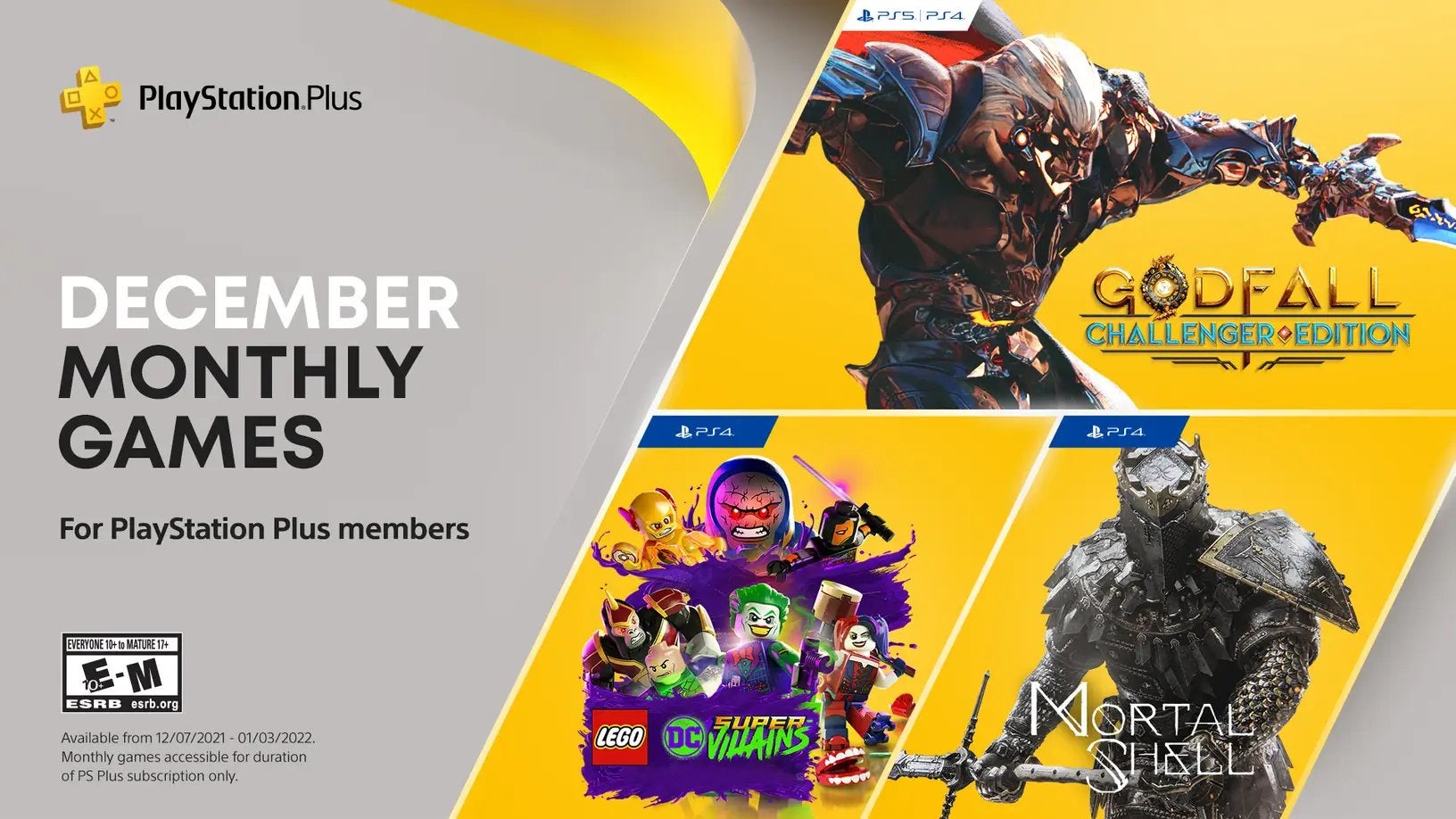 December s leaked PlayStation Plus games include Godfall Lego DC Super Villains - 31