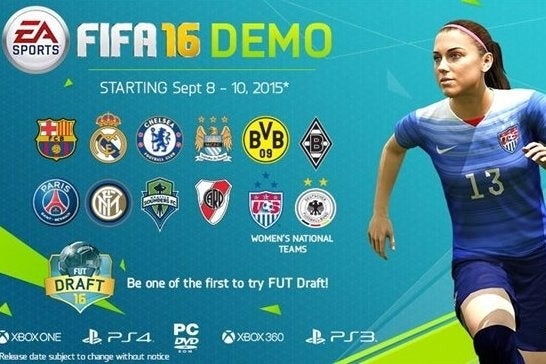 Imagen para Fecha para la demo de FIFA 16
